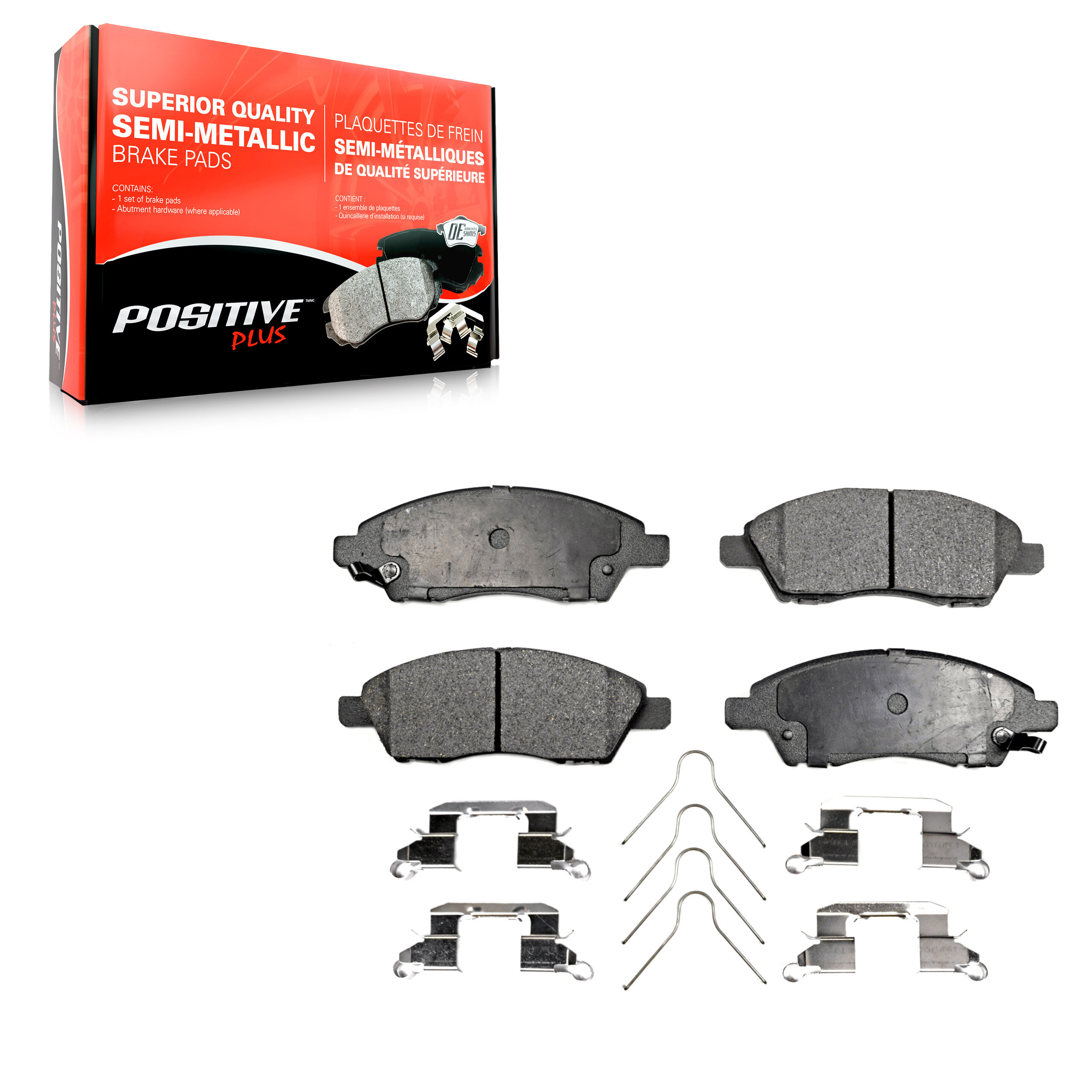 Positive Plus - PPF-D1592 - Front Disc Brake Pad