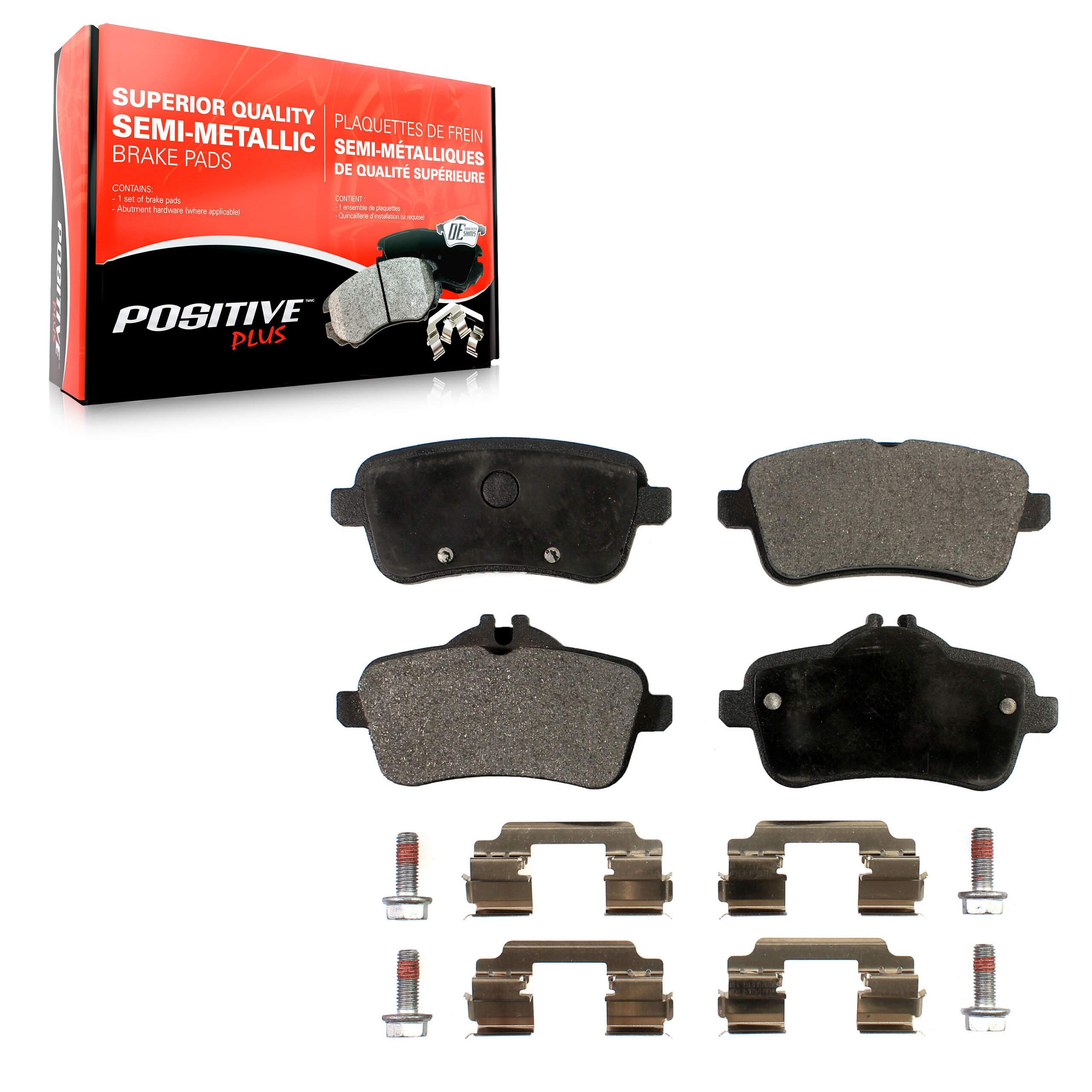 Positive Plus - PPF-D1630 - Rear Disc Brake Pad