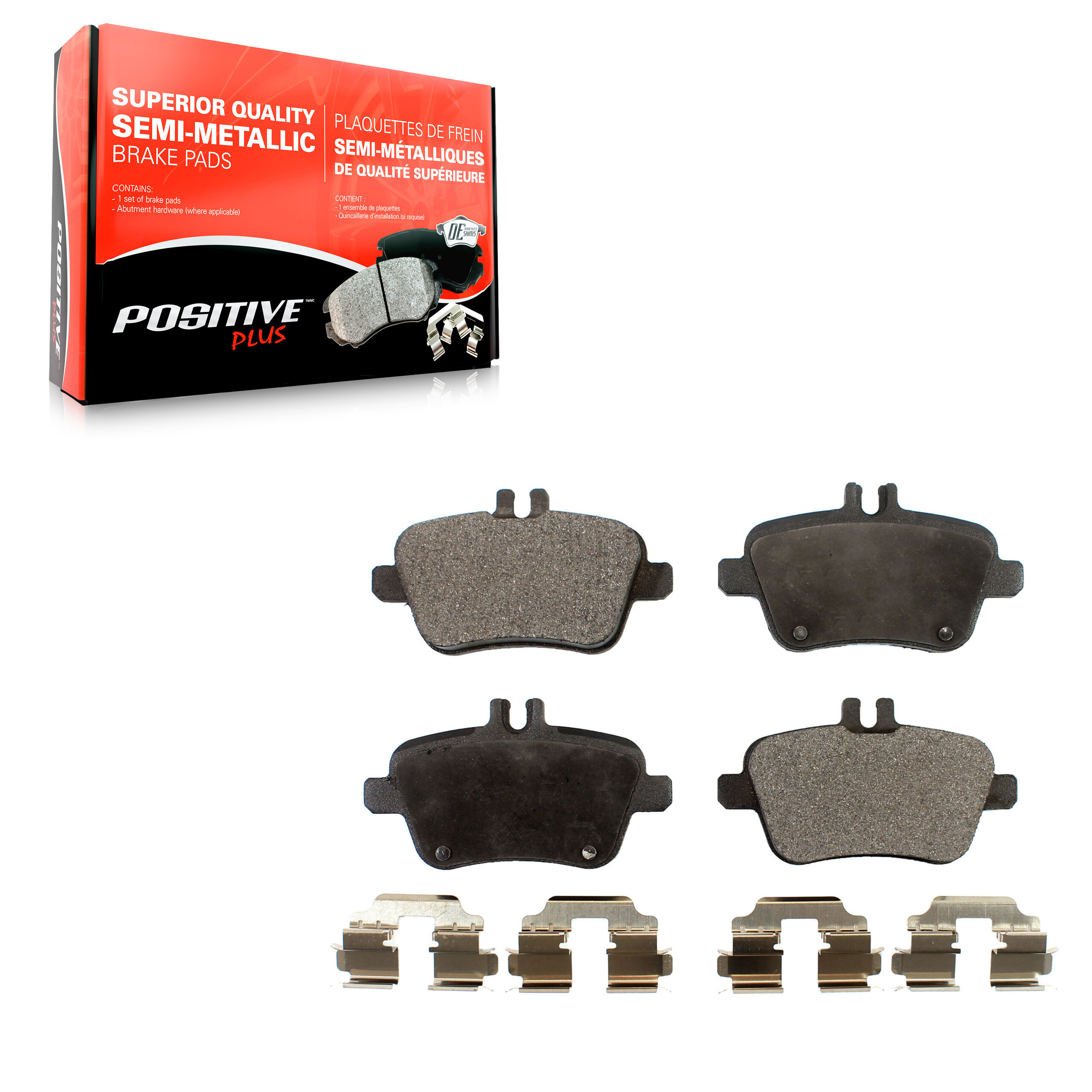 Positive Plus - PPF-D1646 - Rear Disc Brake Pad