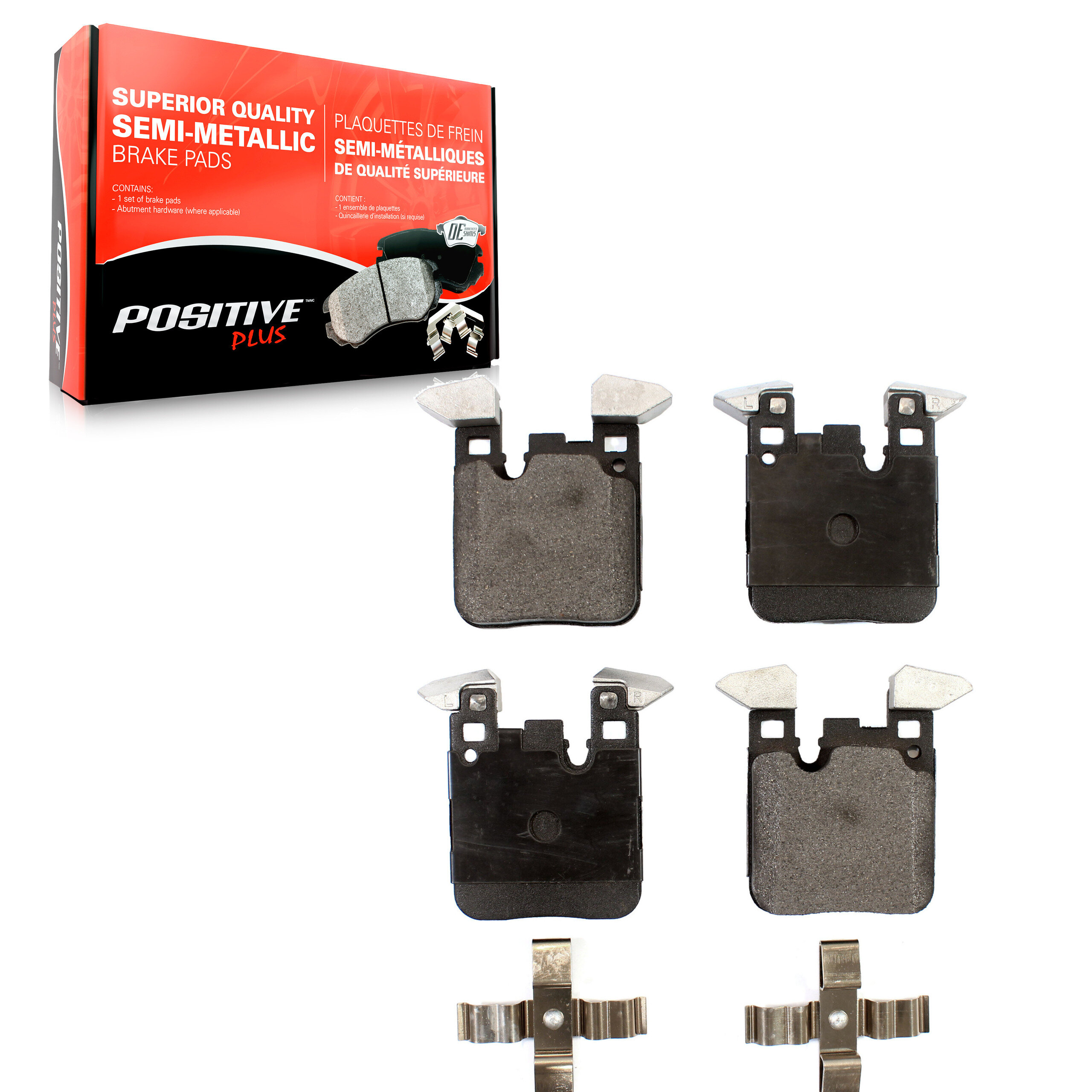 Positive Plus - PPF-D1656 - Rear Disc Brake Pad