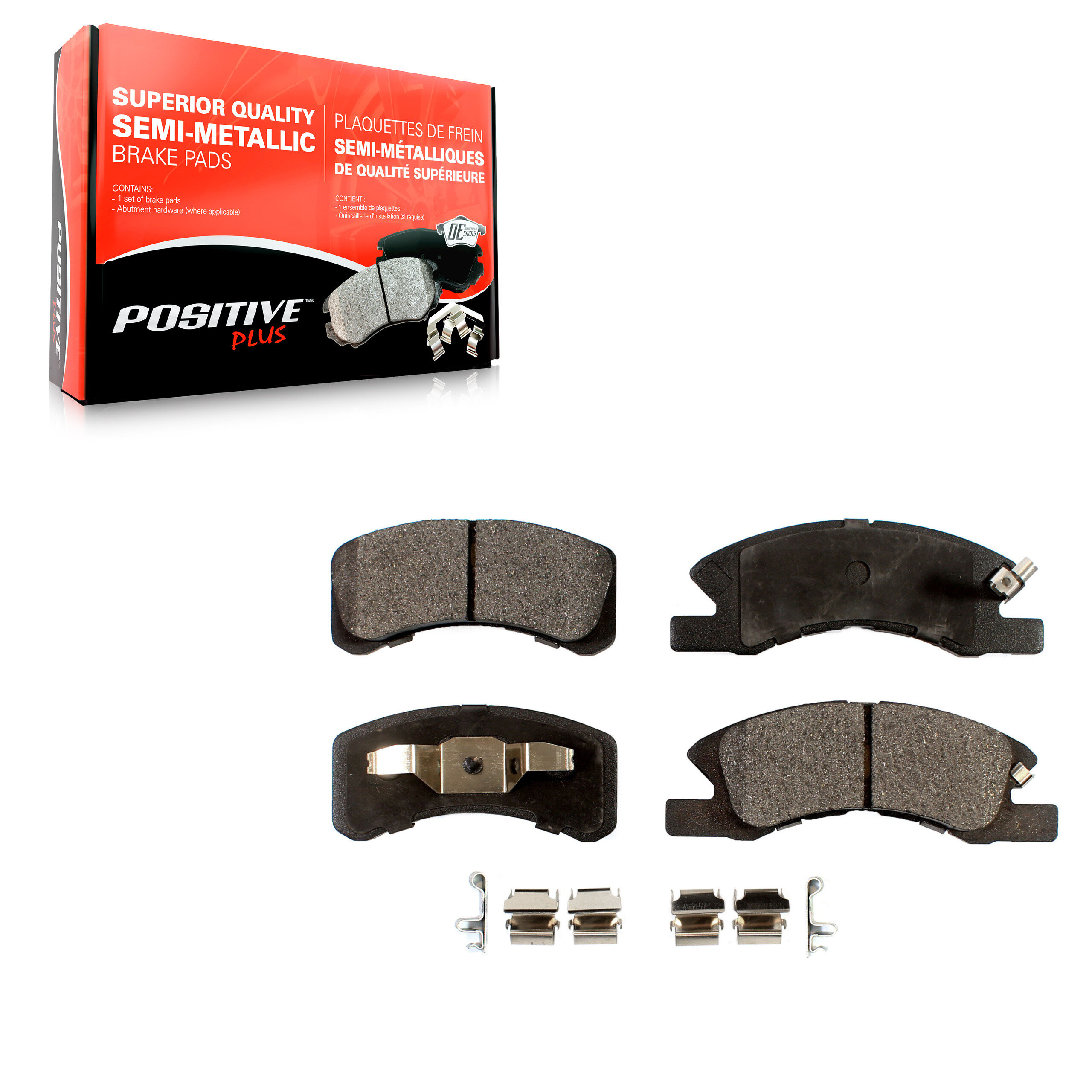 Positive Plus - PPF-D1731 - Front Disc Brake Pad