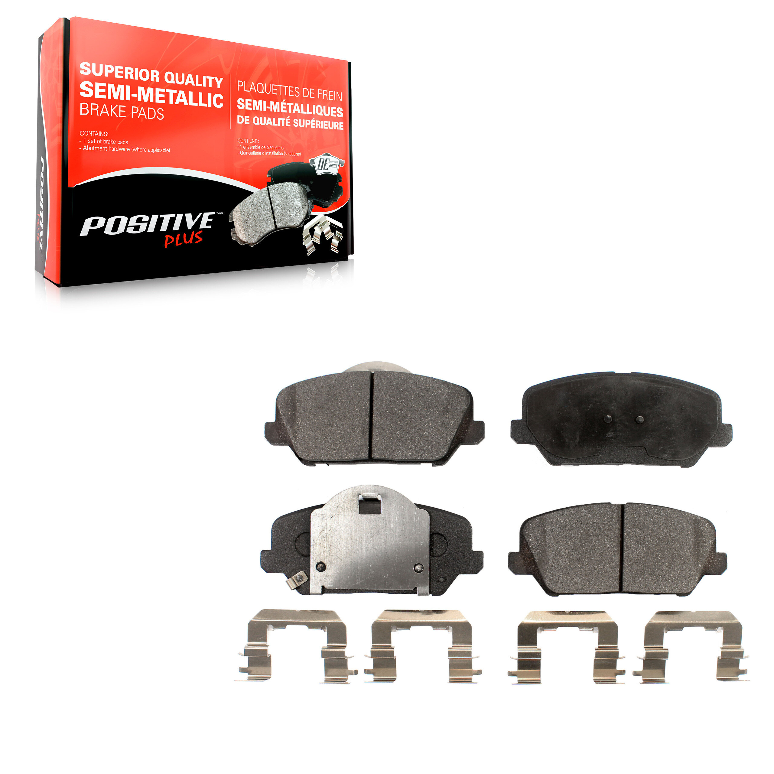 Positive Plus - PPF-D1735 - Front Disc Brake Pad