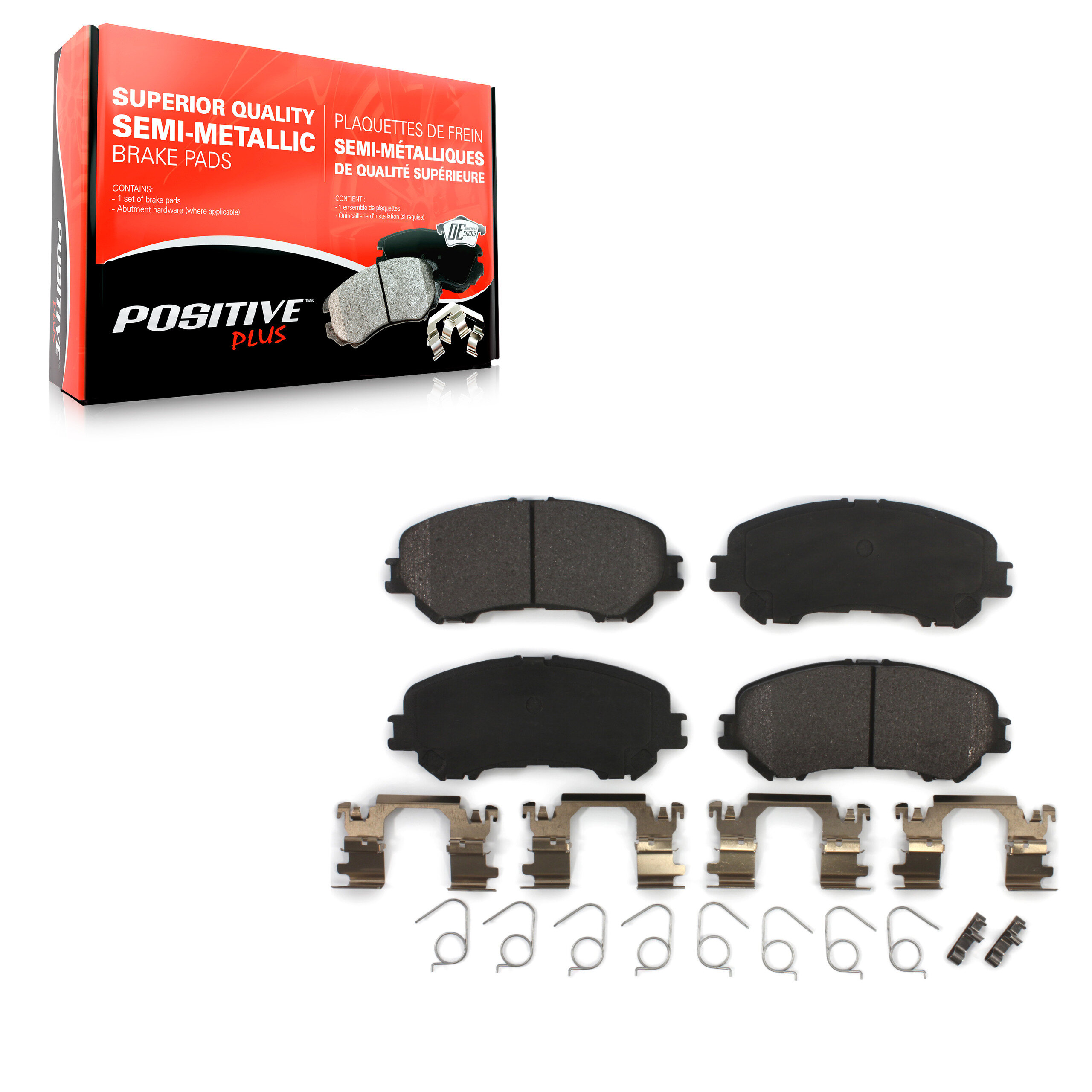 Positive Plus - PPF-D1737 - Front Disc Brake Pad