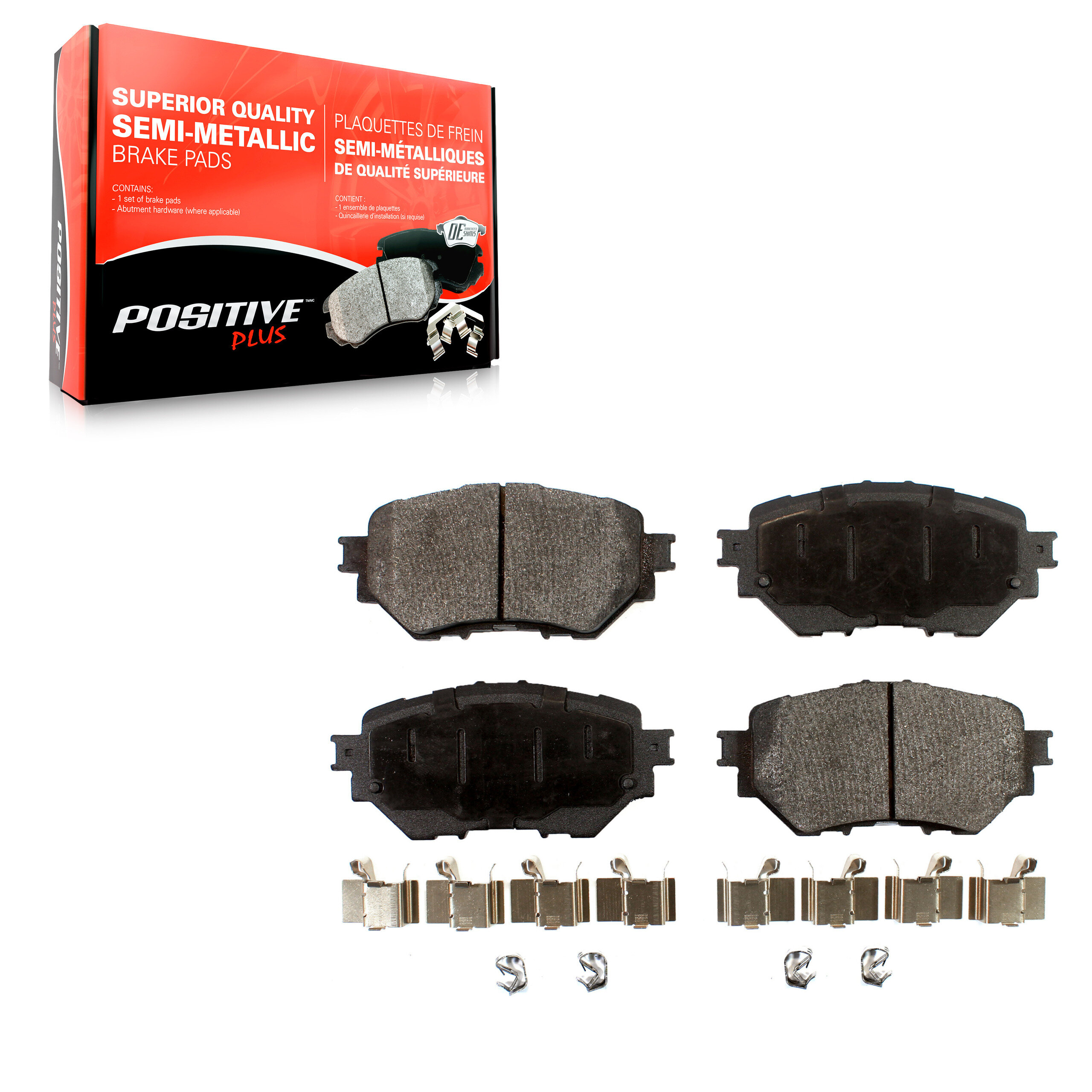 Positive Plus - PPF-D1759 - Front Disc Brake Pad