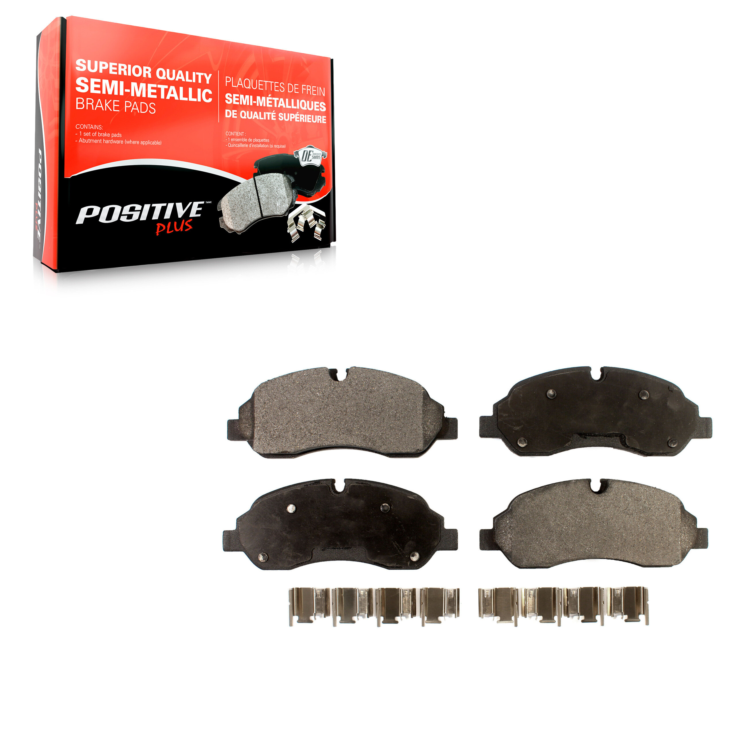 Positive Plus - PPF-D1774 - Front Disc Brake Pad