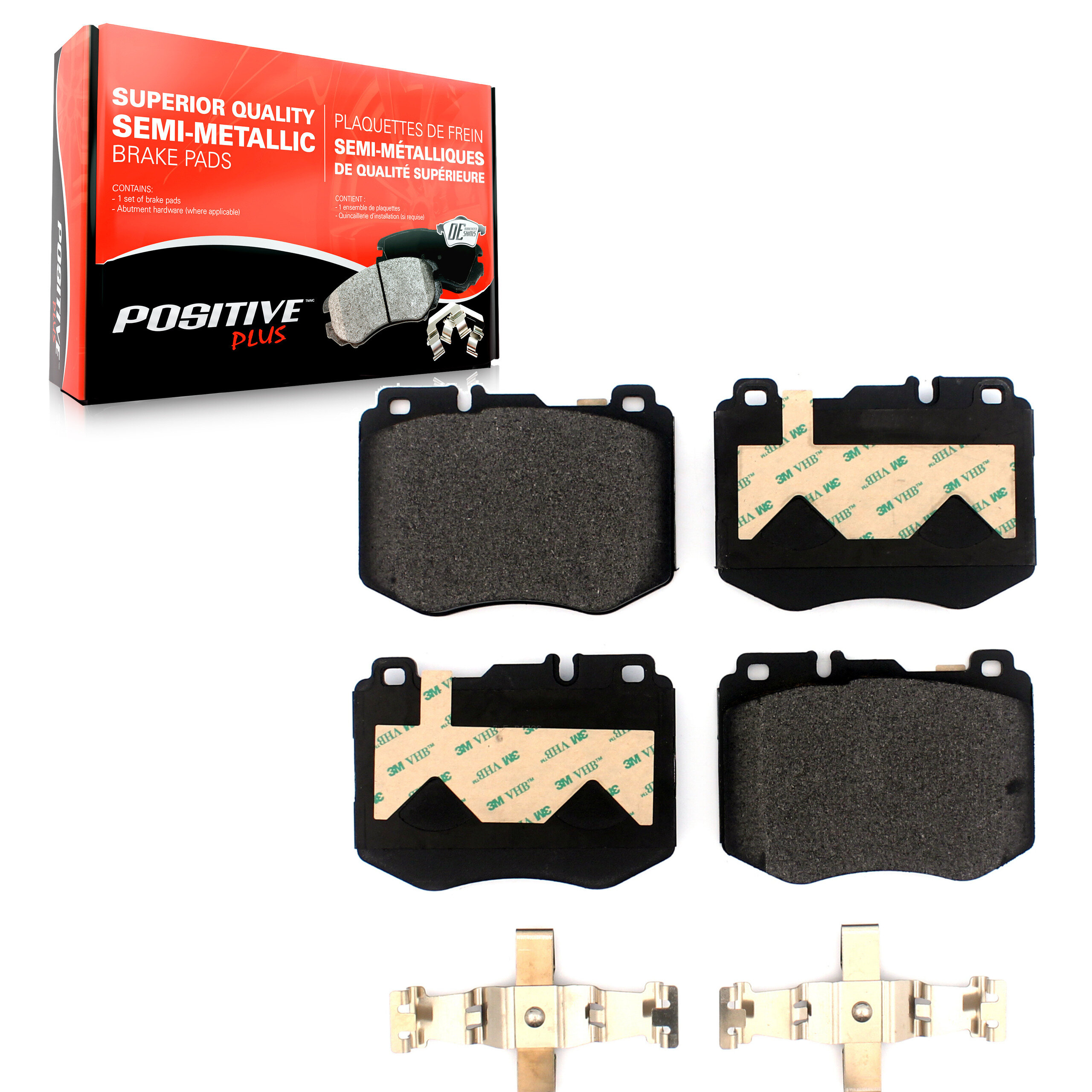 Positive Plus - PPF-D1796 - Front Disc Brake Pad