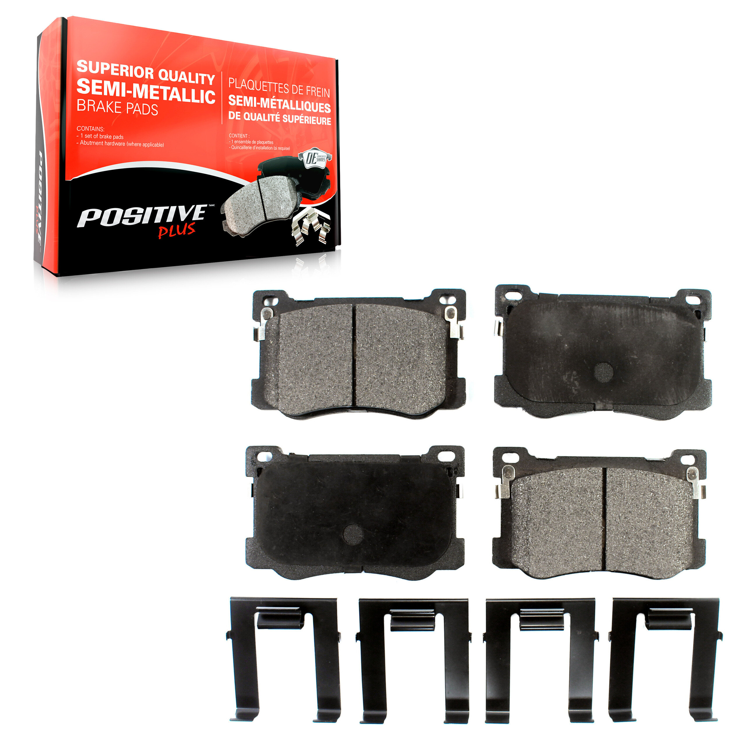Positive Plus - PPF-D1799 - Front Disc Brake Pad