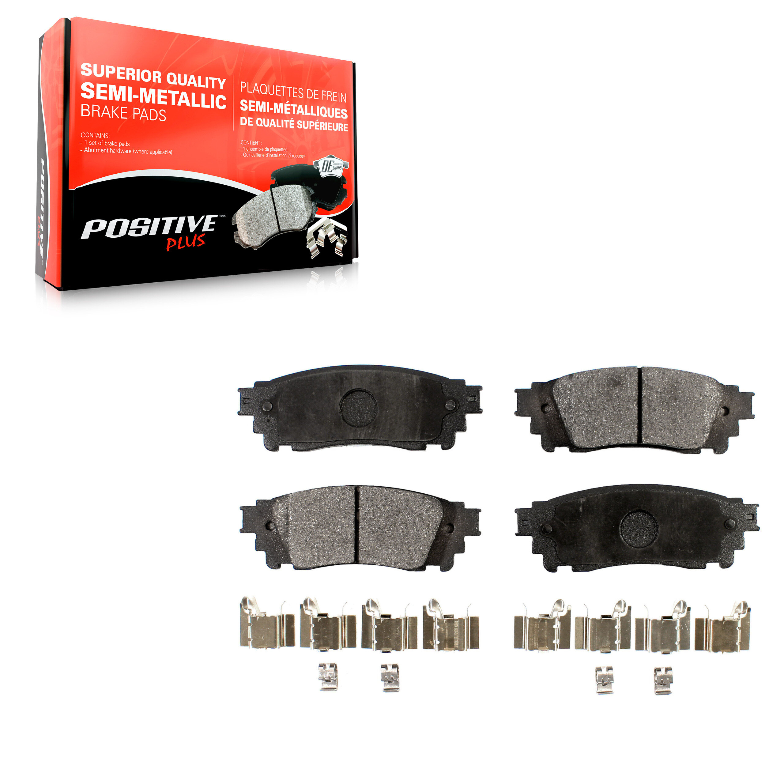 Positive Plus - PPF-D1805 - Rear Disc Brake Pad