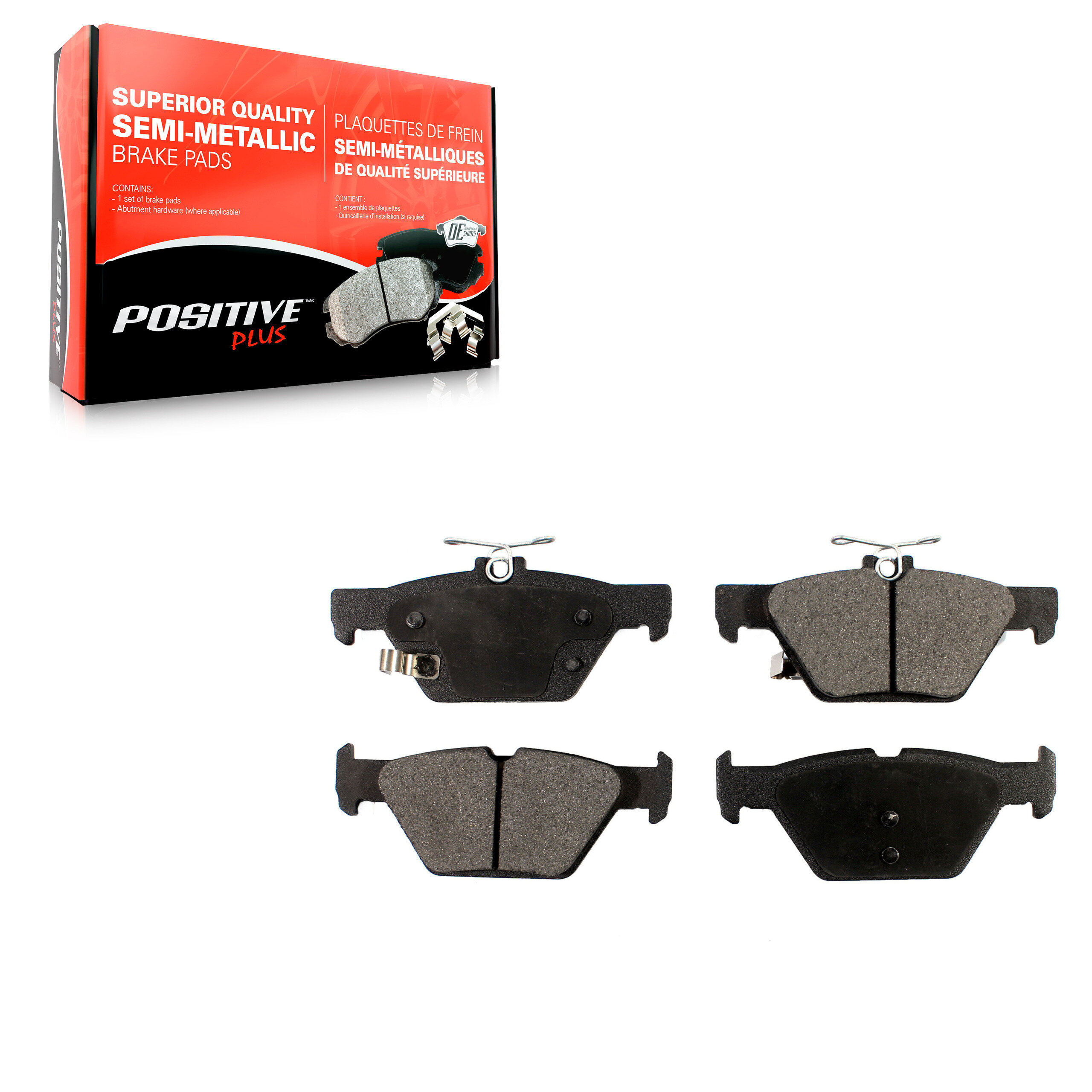 Positive Plus - PPF-D1808 - Rear Disc Brake Pad