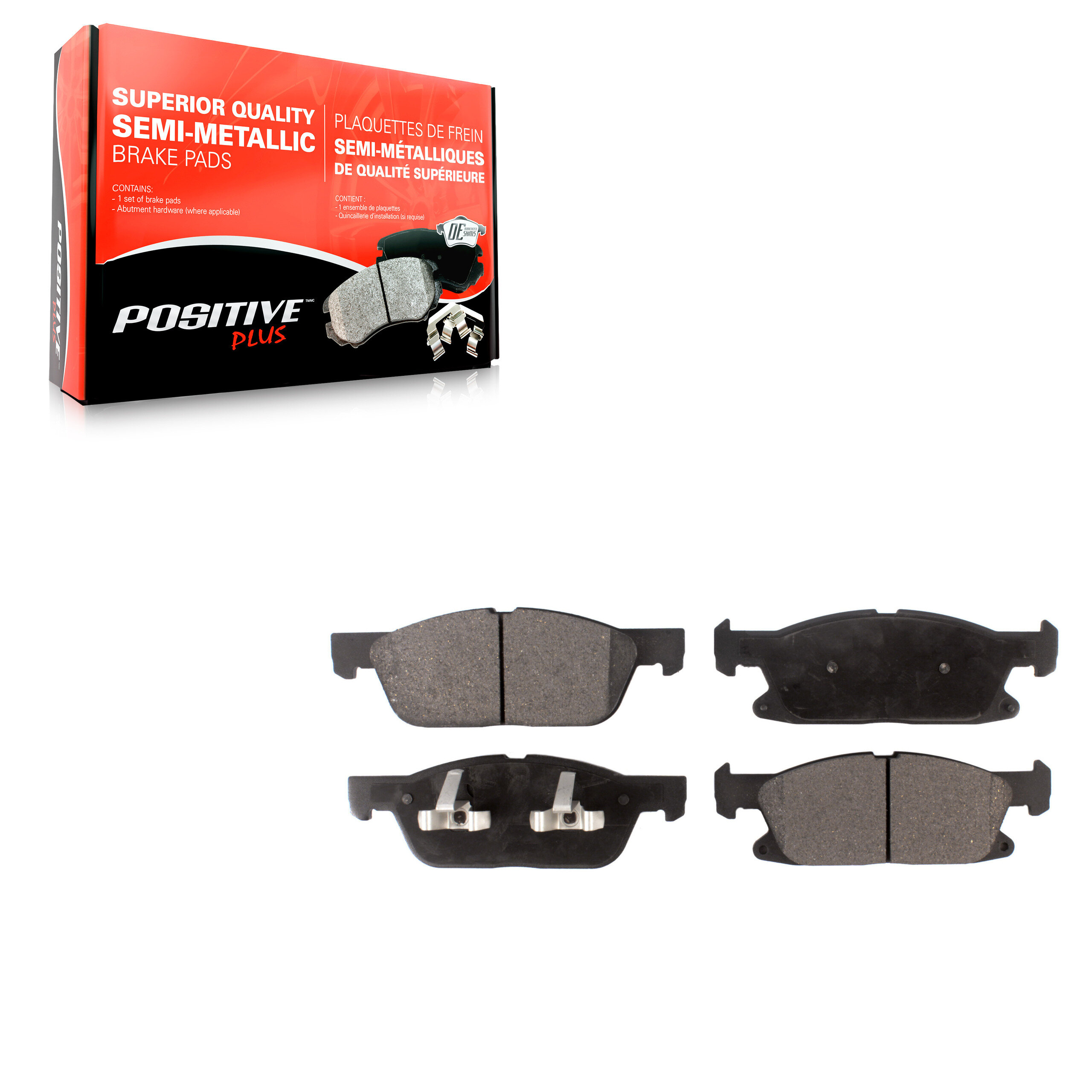 Positive Plus - PPF-D1818 - Front Disc Brake Pad