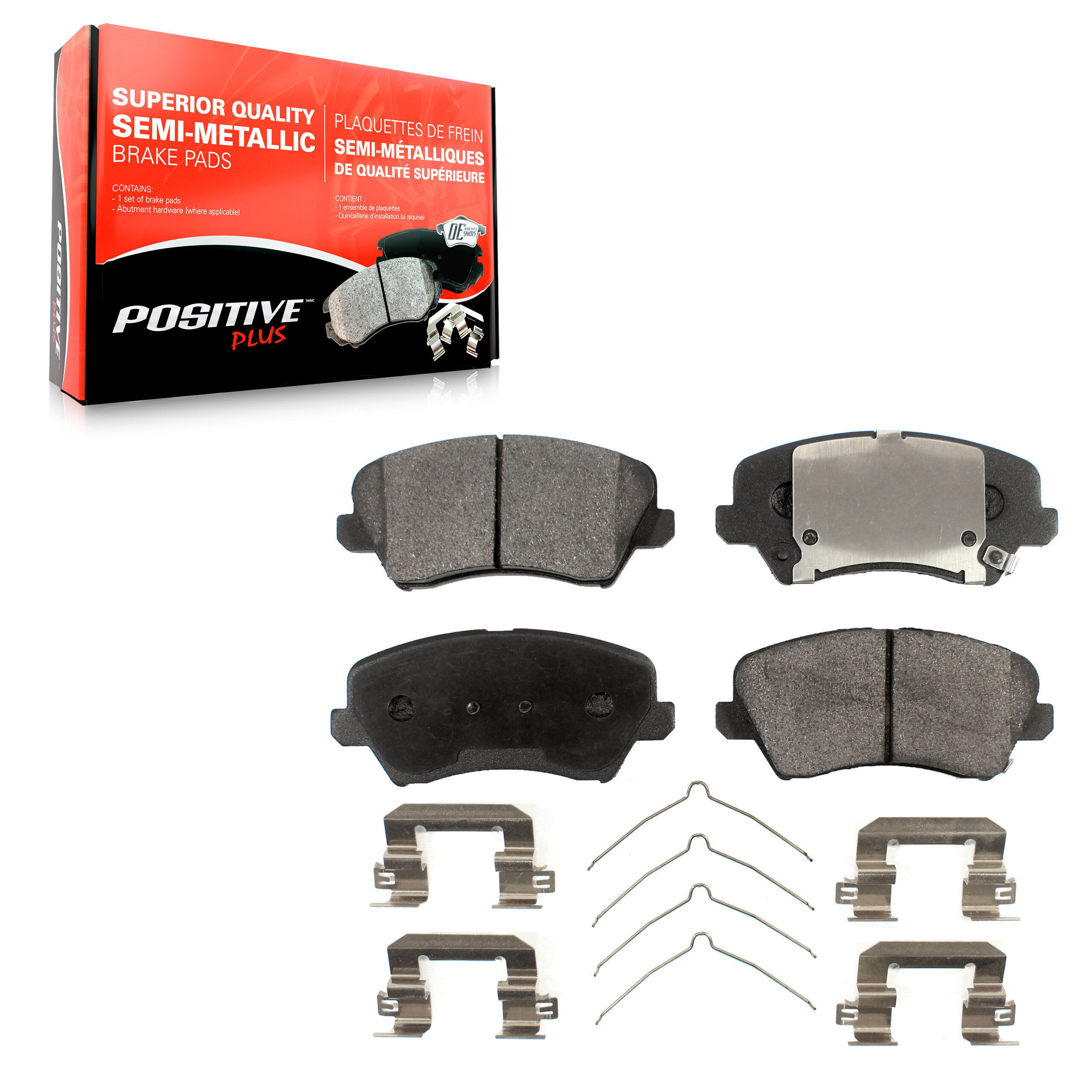 Positive Plus - PPF-D1828 - Front Disc Brake Pad