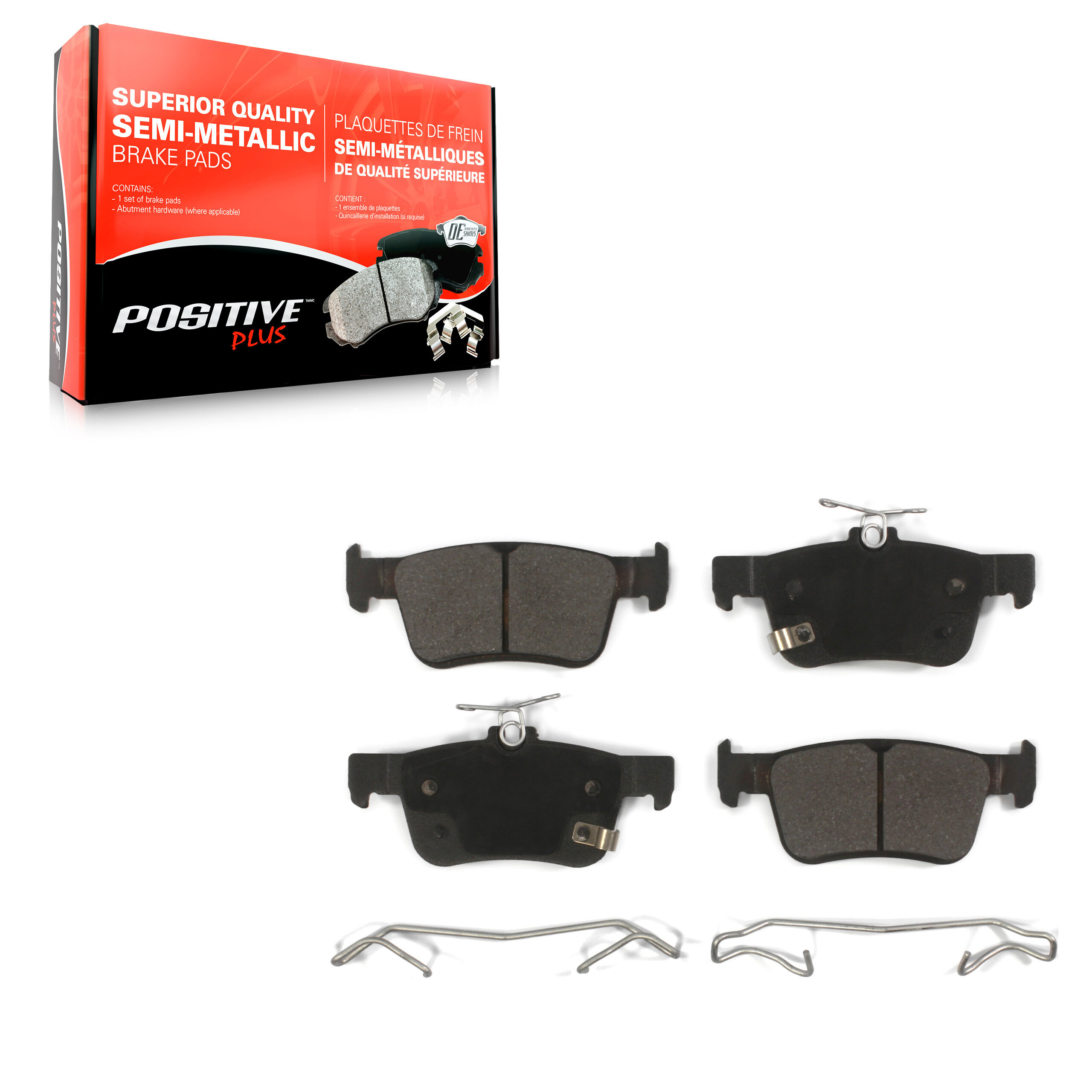 Positive Plus - PPF-D1878 - Rear Disc Brake Pad