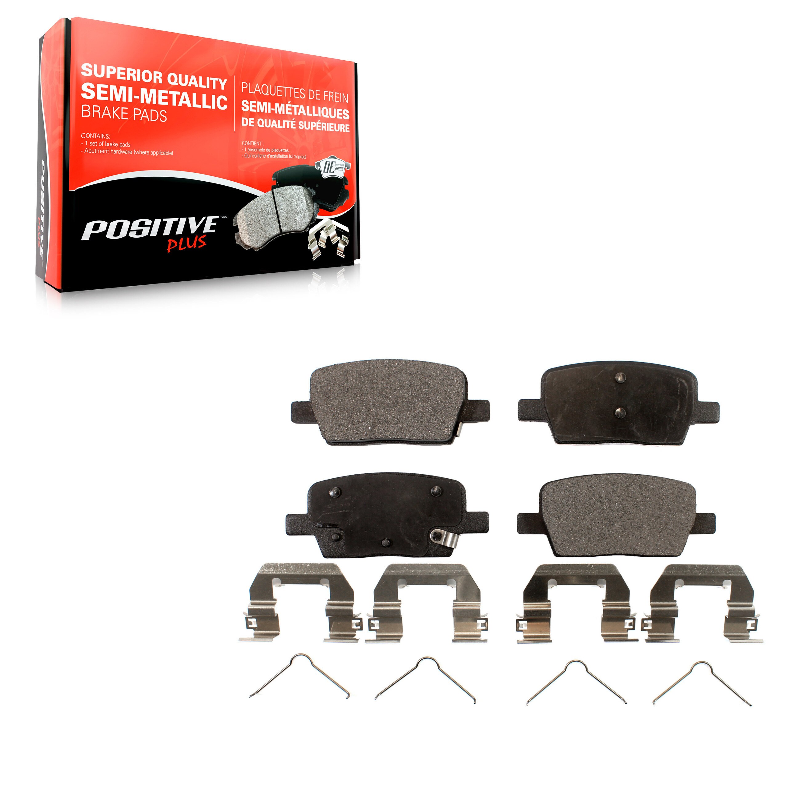 Positive Plus - PPF-D1914 - Rear Disc Brake Pad