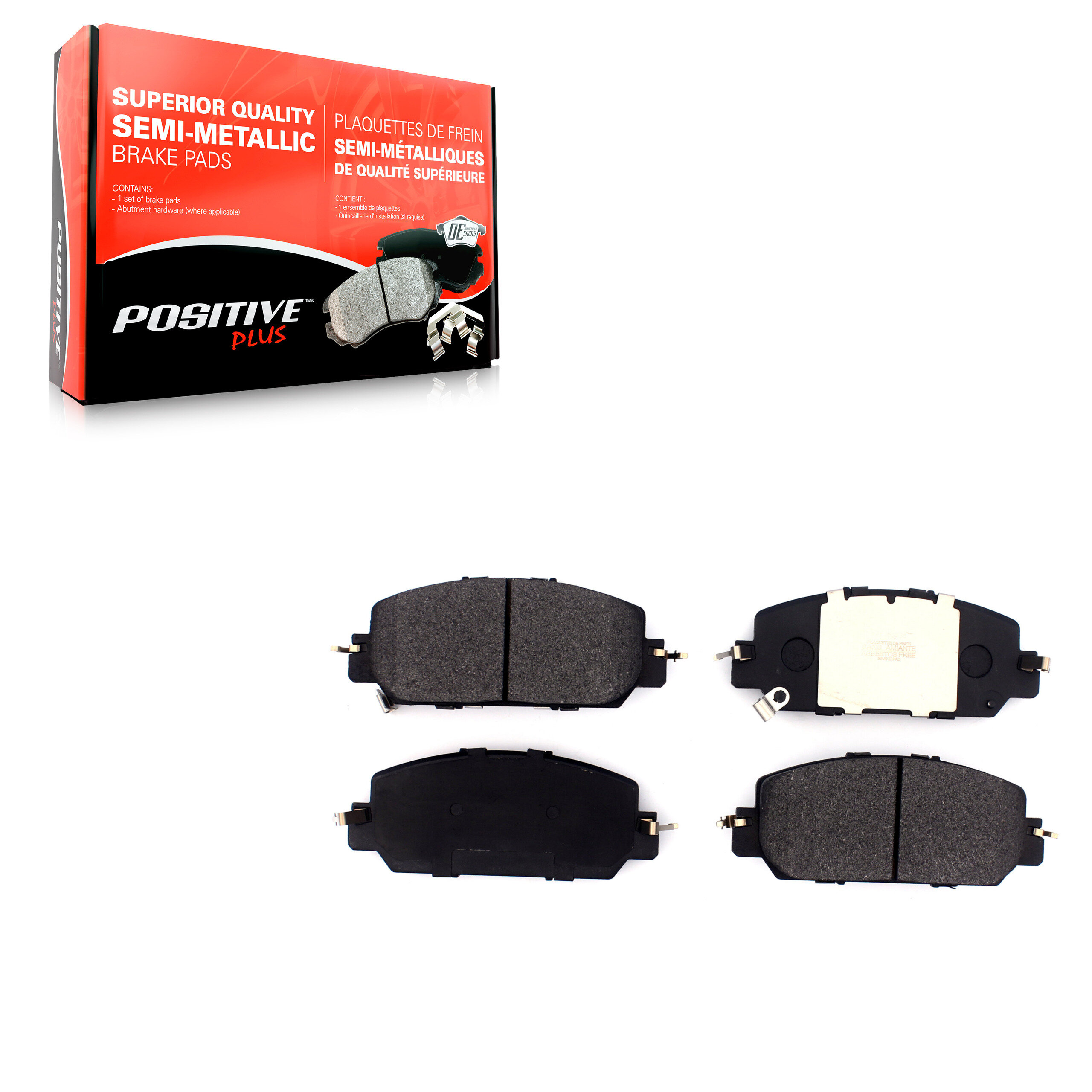 Positive Plus - PPF-D2036 - Front Disc Brake Pad