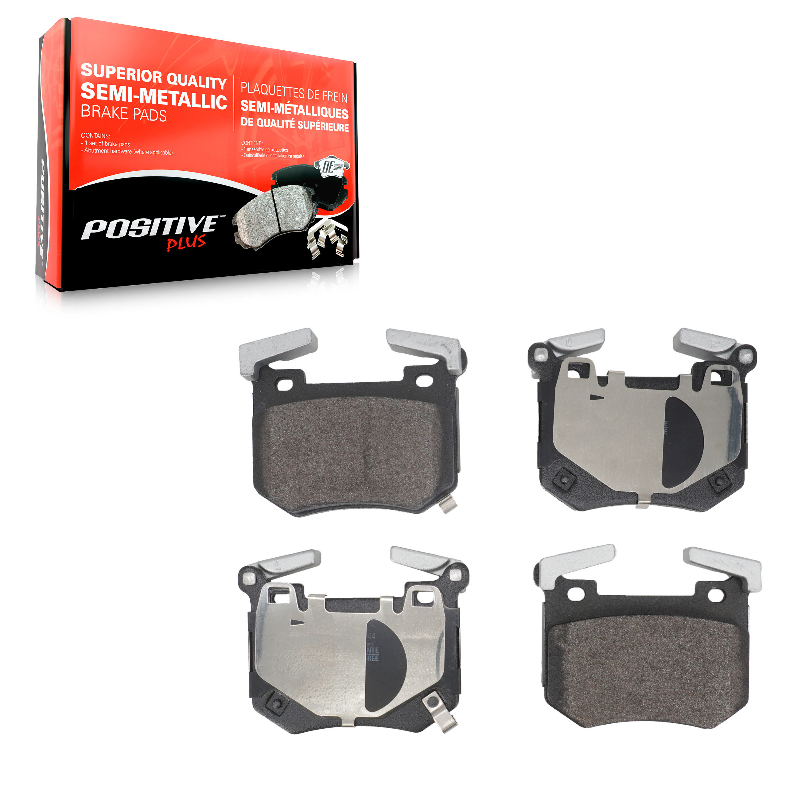 Positive Plus - PPF-D2144 - Rear Disc Brake Pad