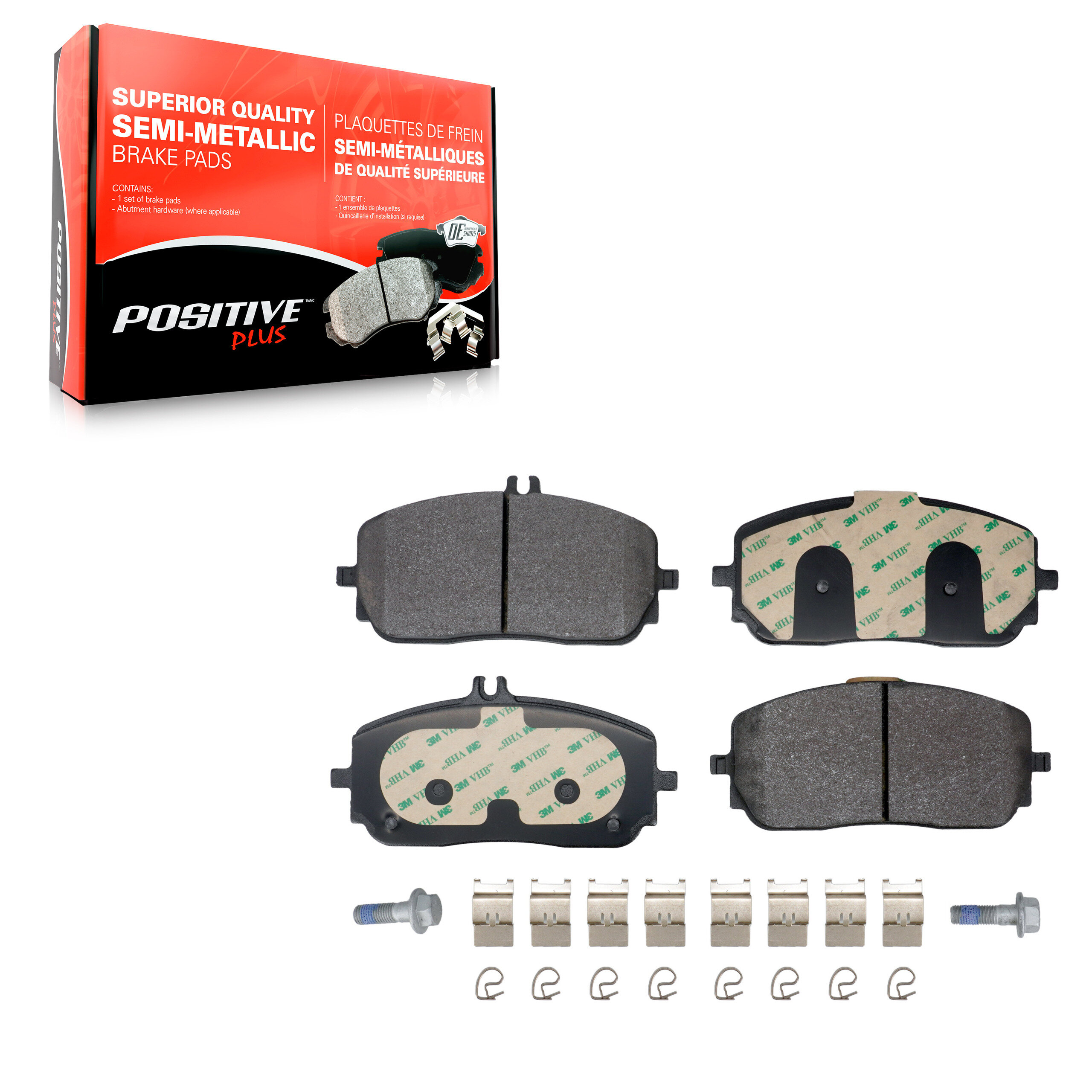 Positive Plus - PPF-D2209 - Front Disc Brake Pad