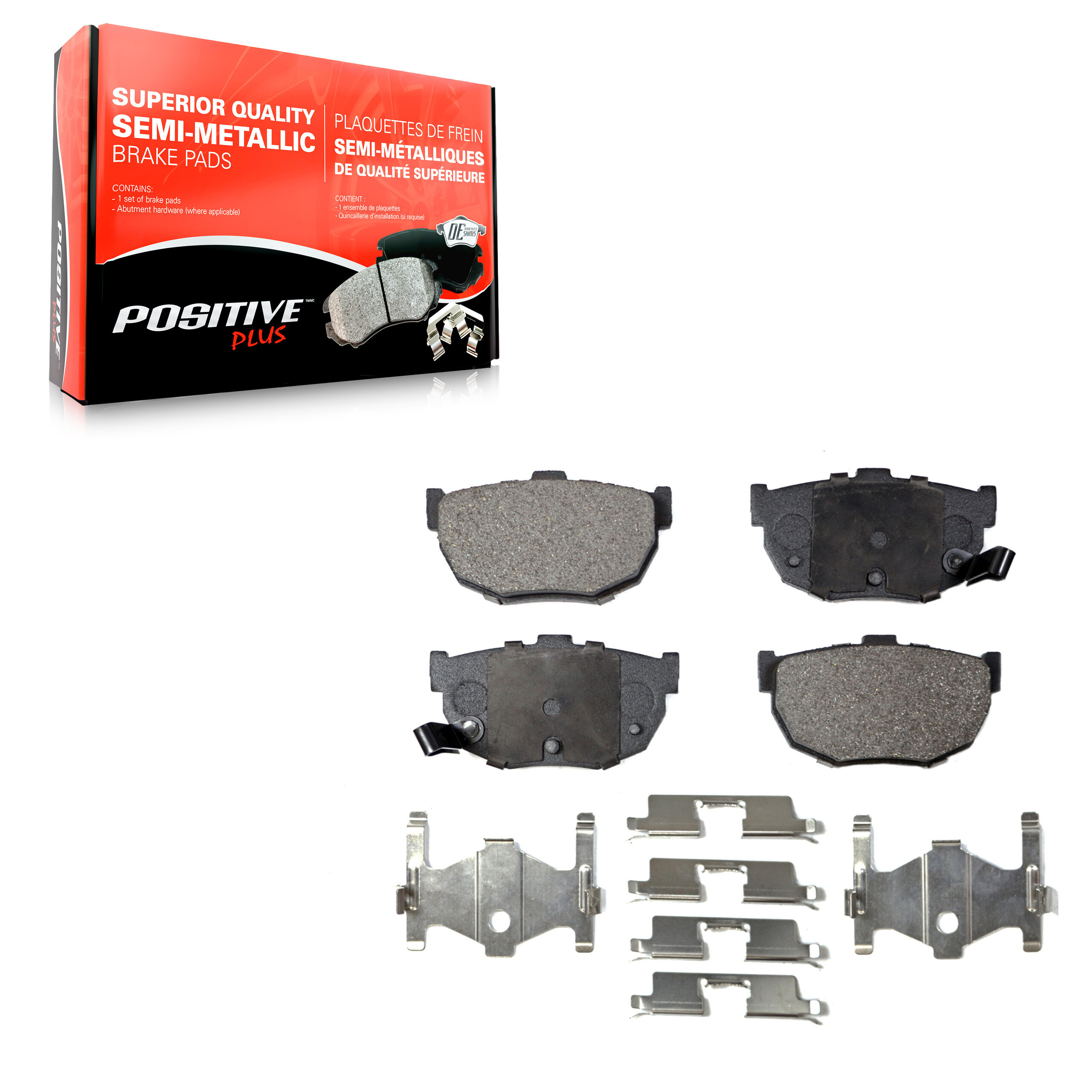 Positive Plus - PPF-D323 - Rear Disc Brake Pad