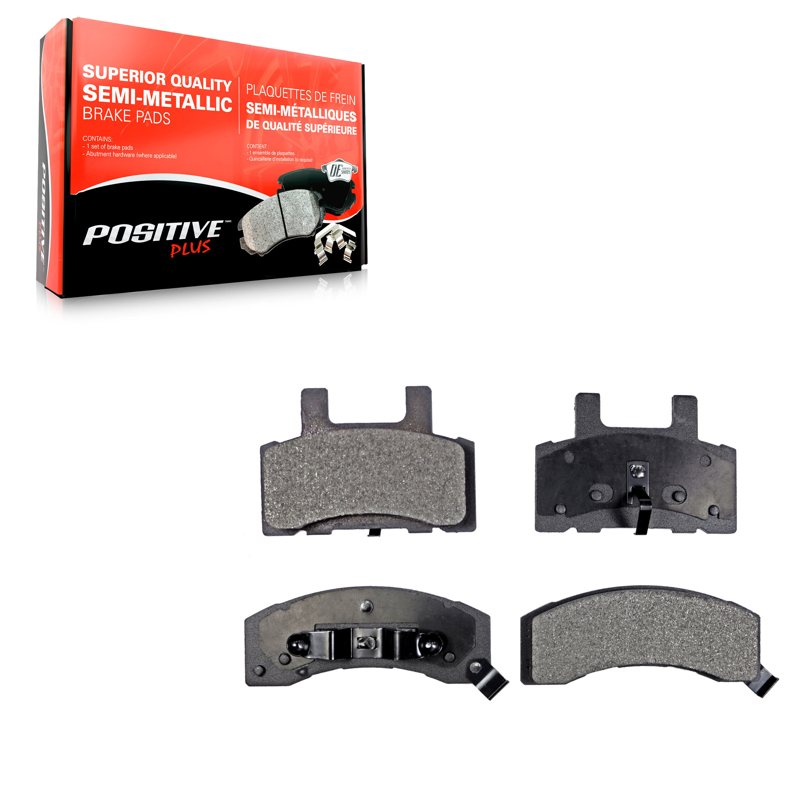 Positive Plus - PPF-D370 - Front Disc Brake Pad