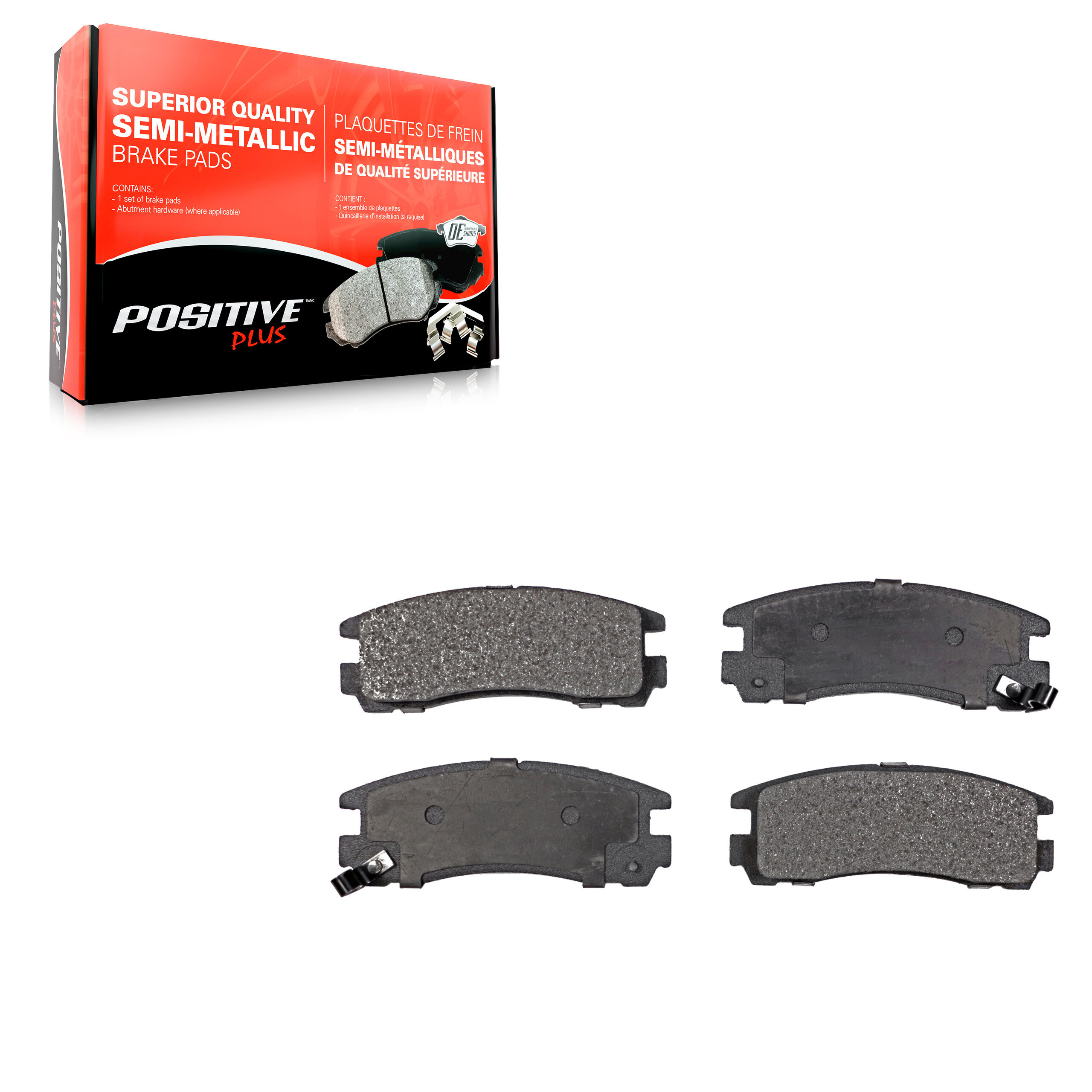 Positive Plus - PPF-D383 - Rear Disc Brake Pad