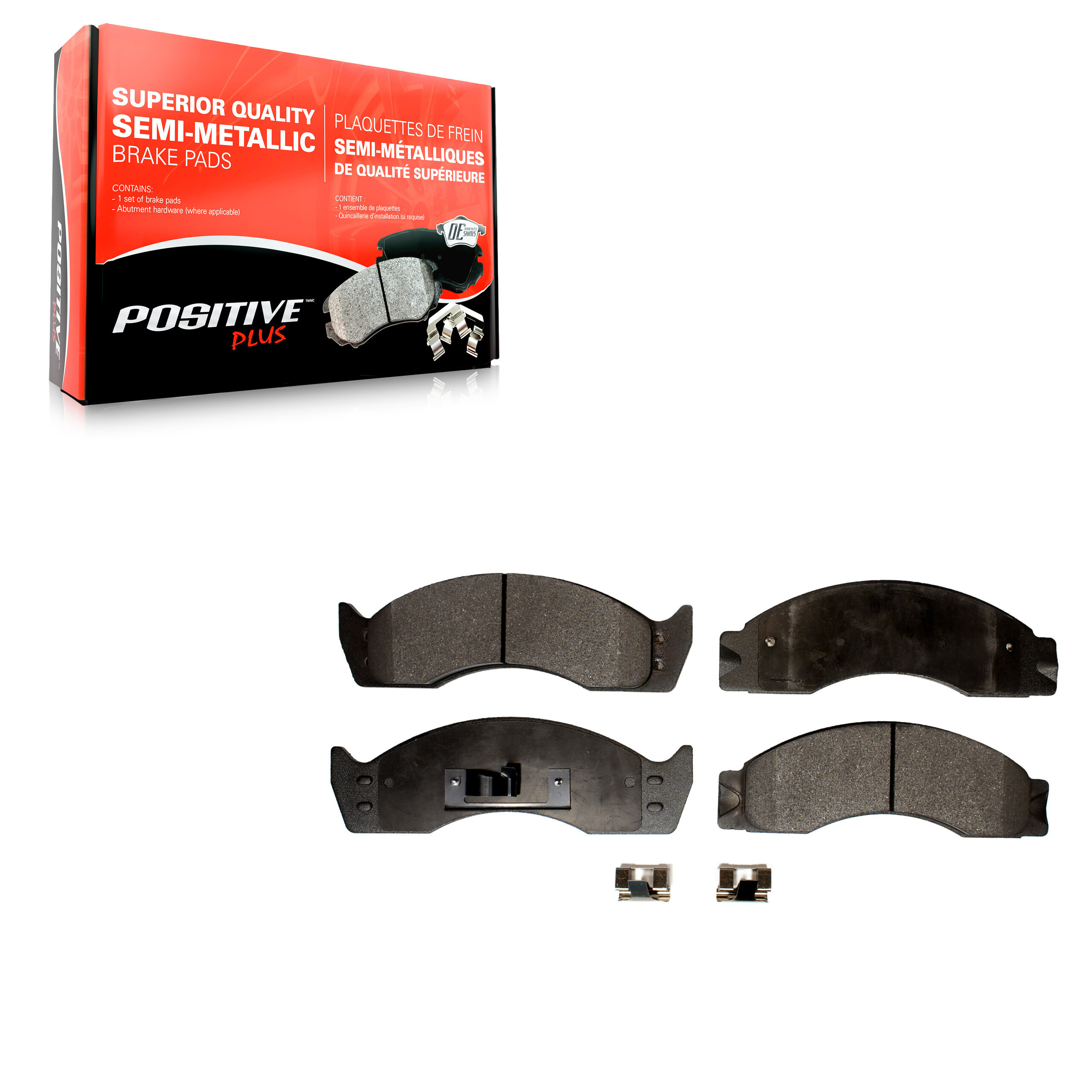 Positive Plus - PPF-D411 - Rear Disc Brake Pad
