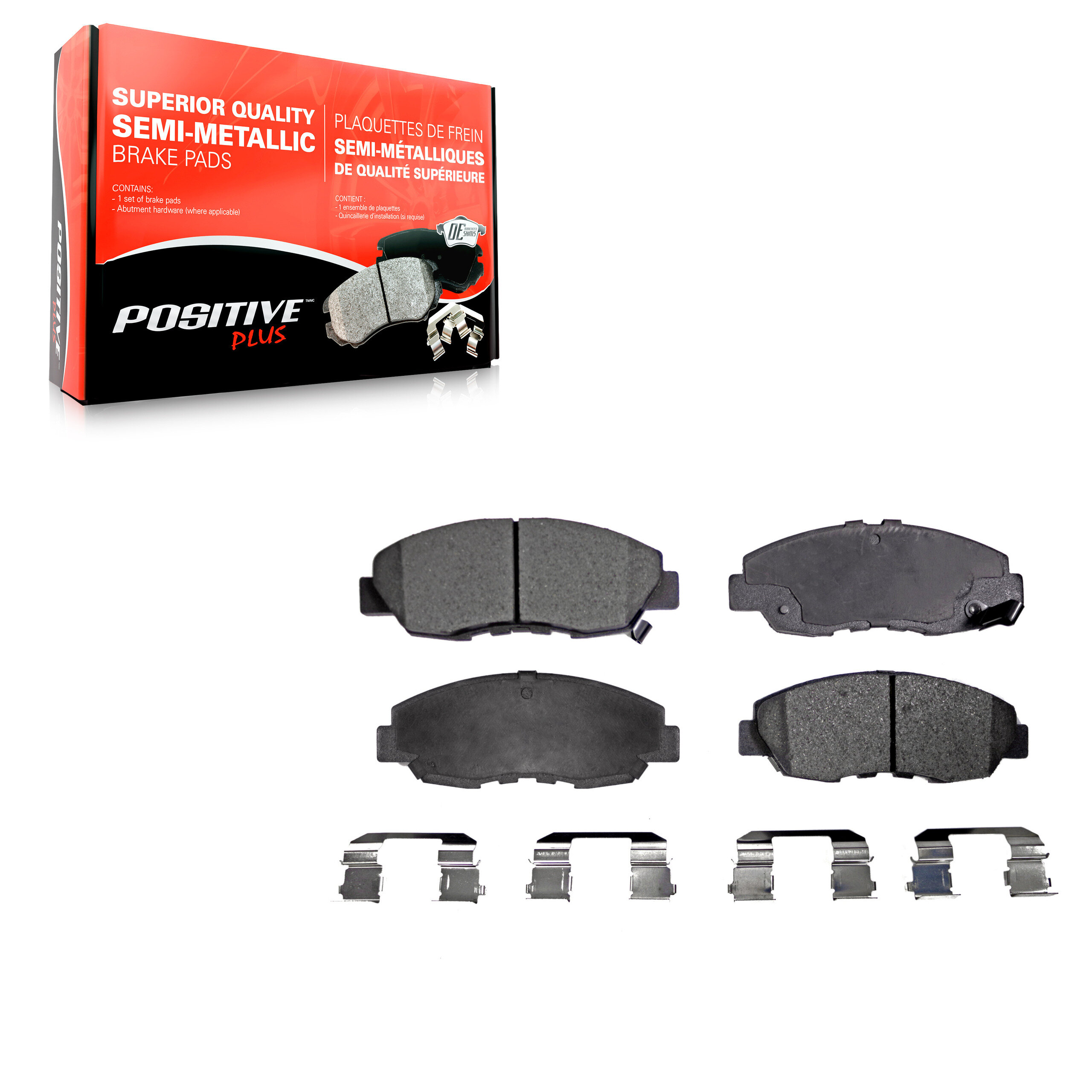 Positive Plus - PPF-D465A - Front Disc Brake Pad