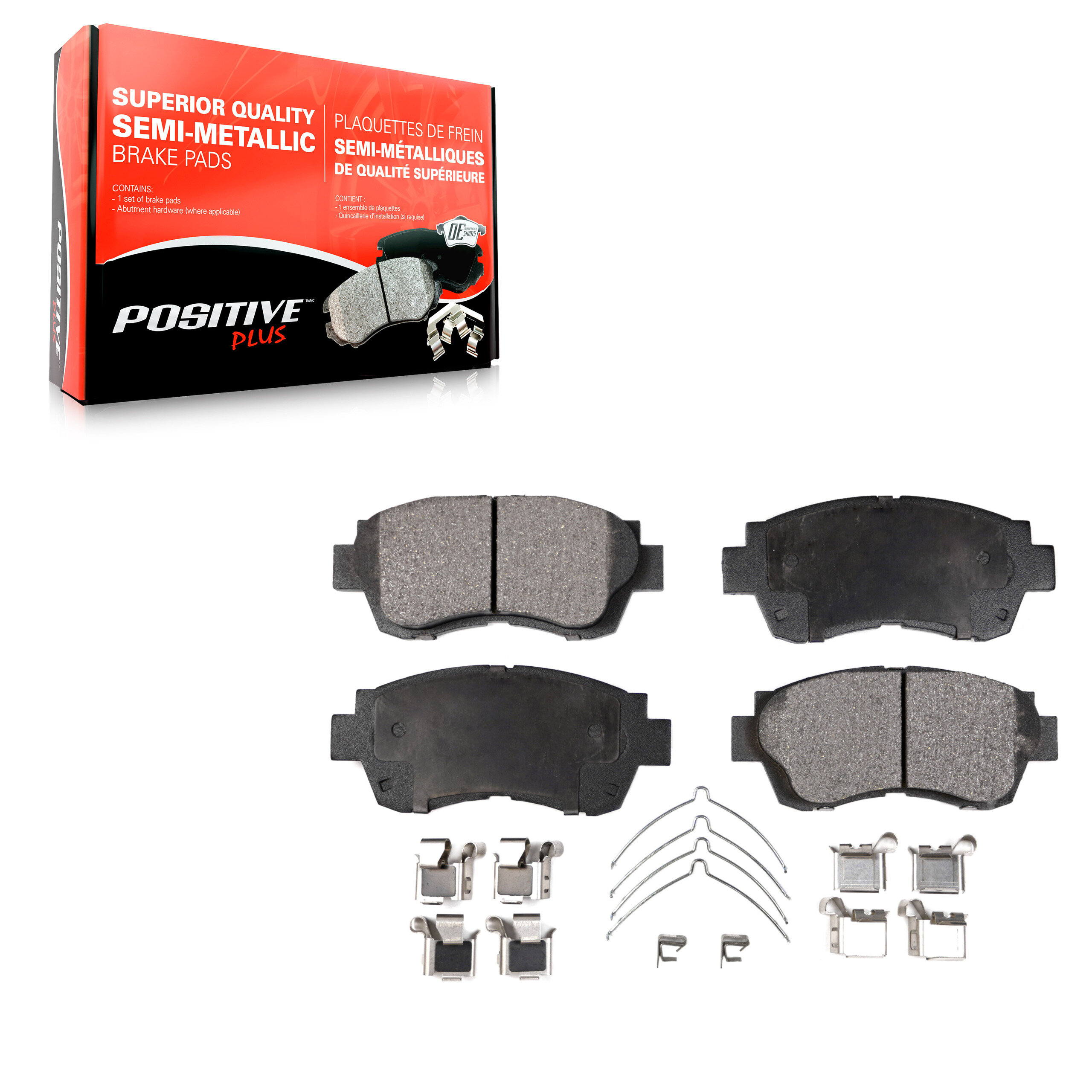 Positive Plus - PPF-D476 - Front Disc Brake Pad