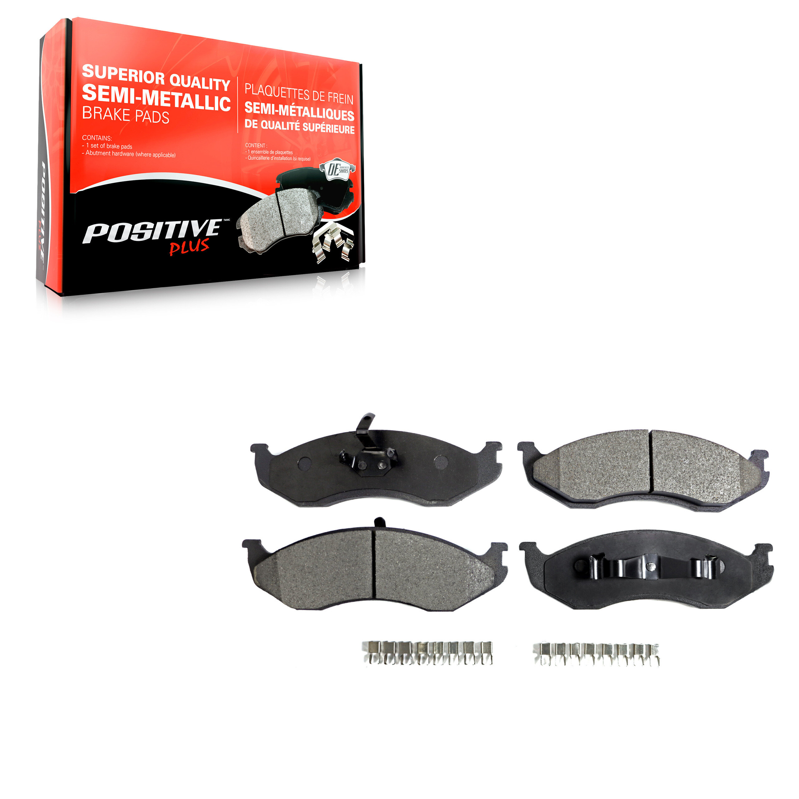 Positive Plus - PPF-D477 - Front Disc Brake Pad