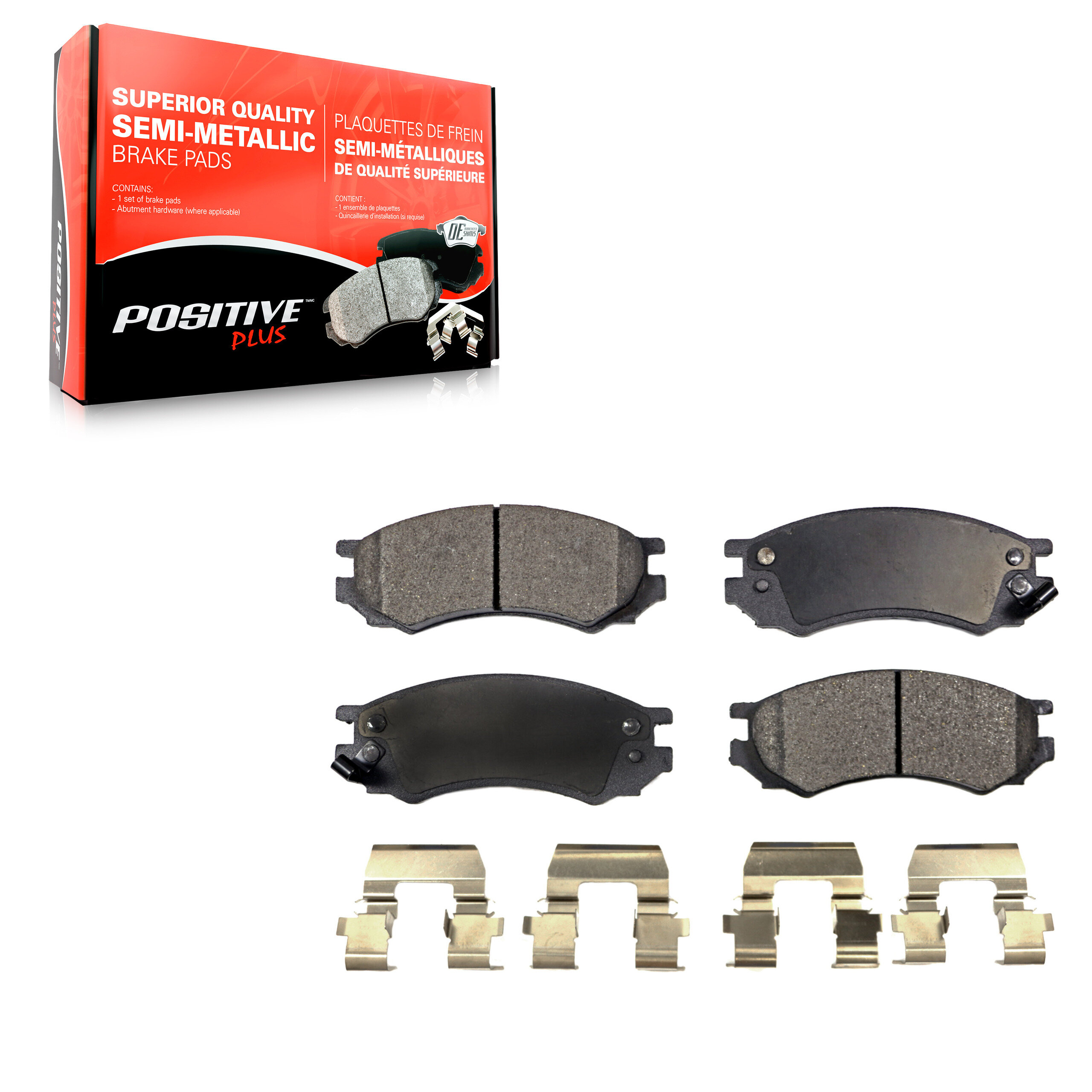 Positive Plus - PPF-D507 - Front Disc Brake Pad