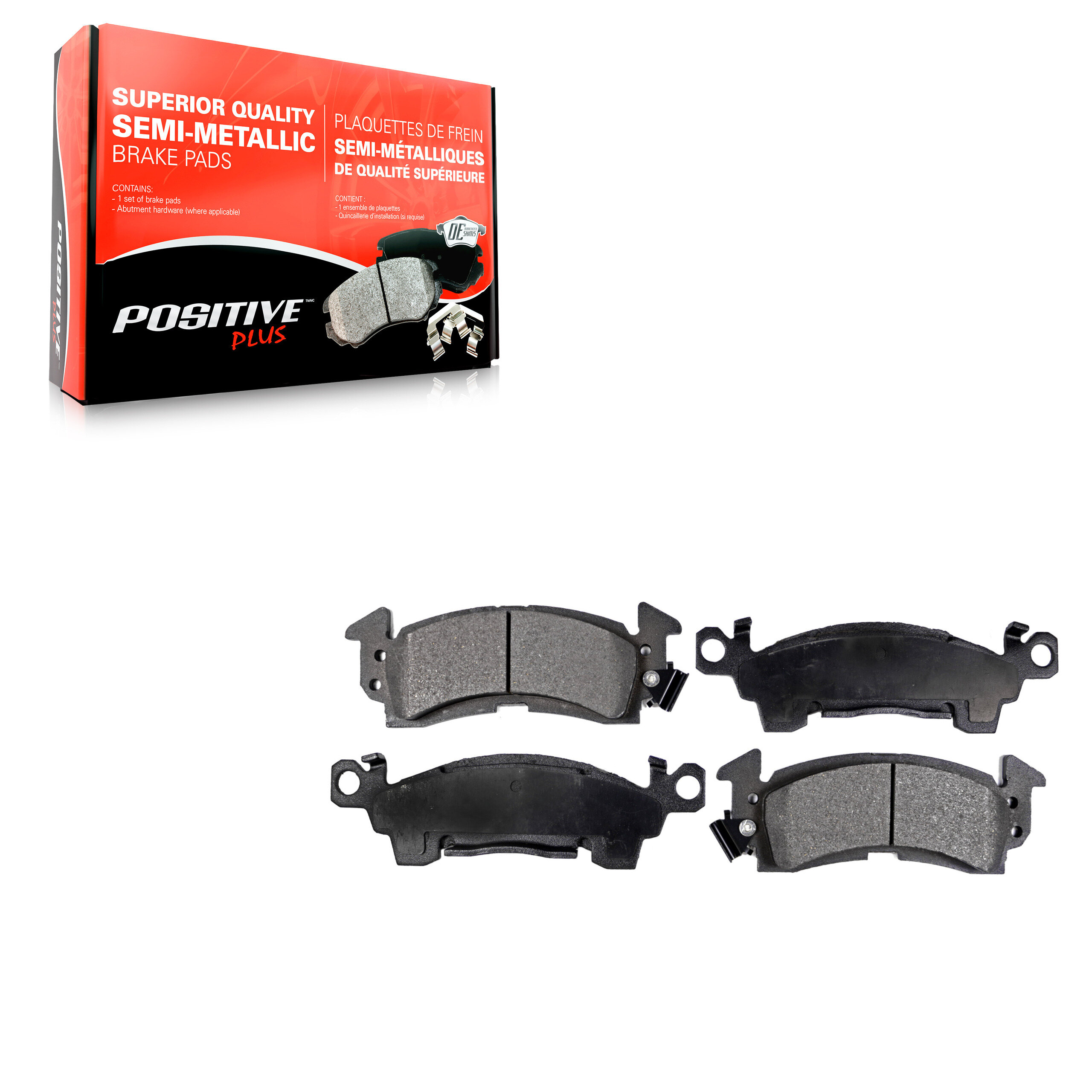 Positive Plus - PPF-D52 - Front Disc Brake Pad