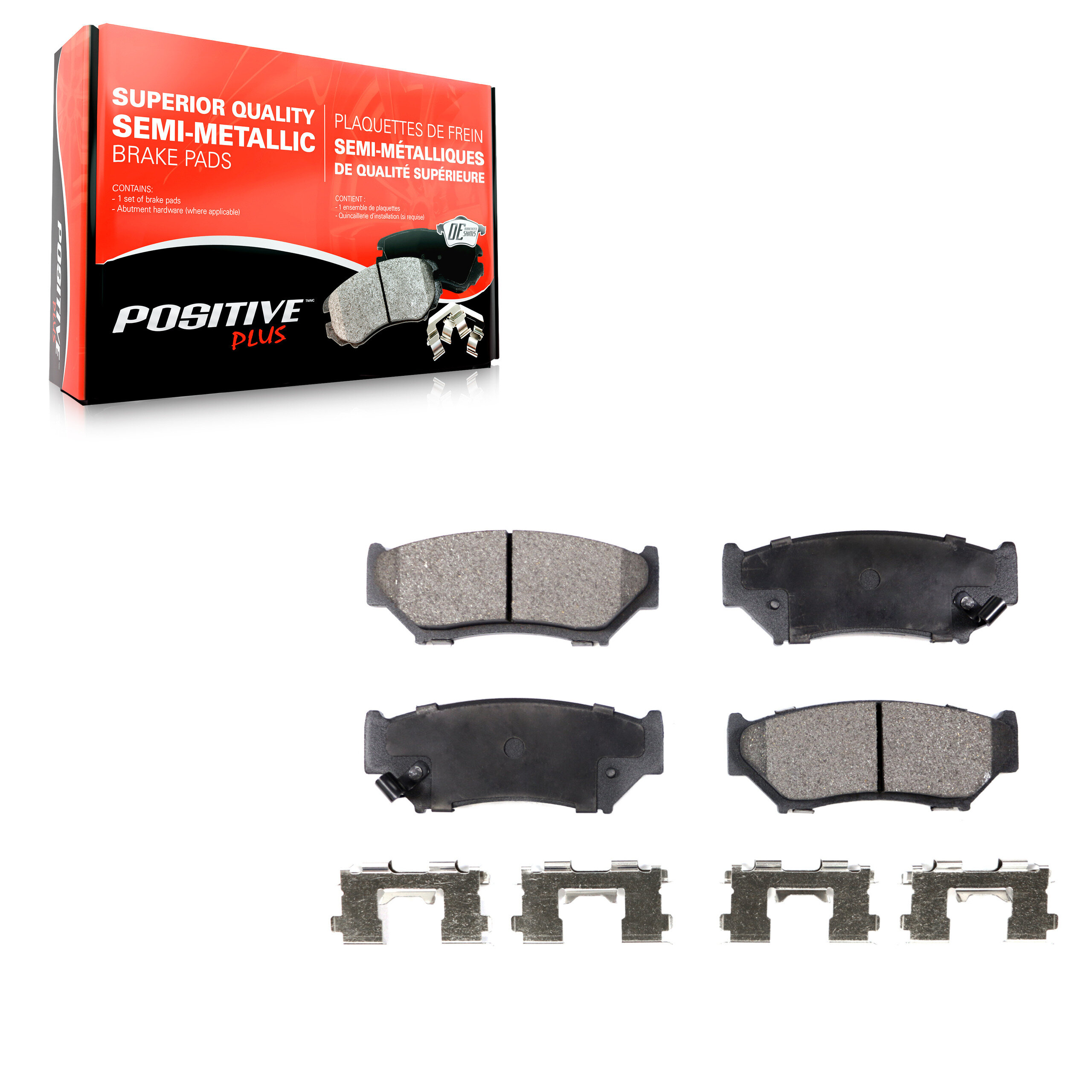 Positive Plus - PPF-D556 - Front Disc Brake Pad