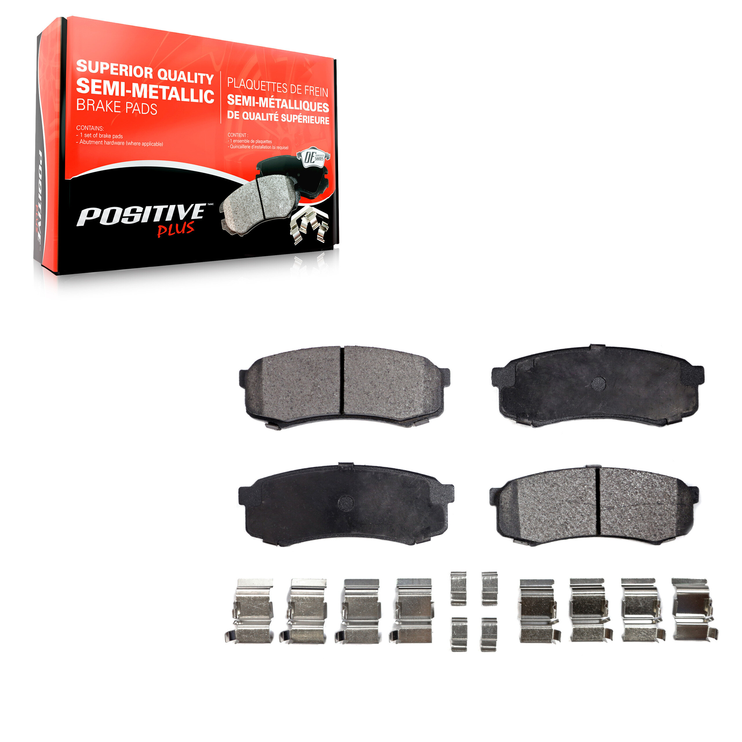 Positive Plus - PPF-D606 - Rear Disc Brake Pad