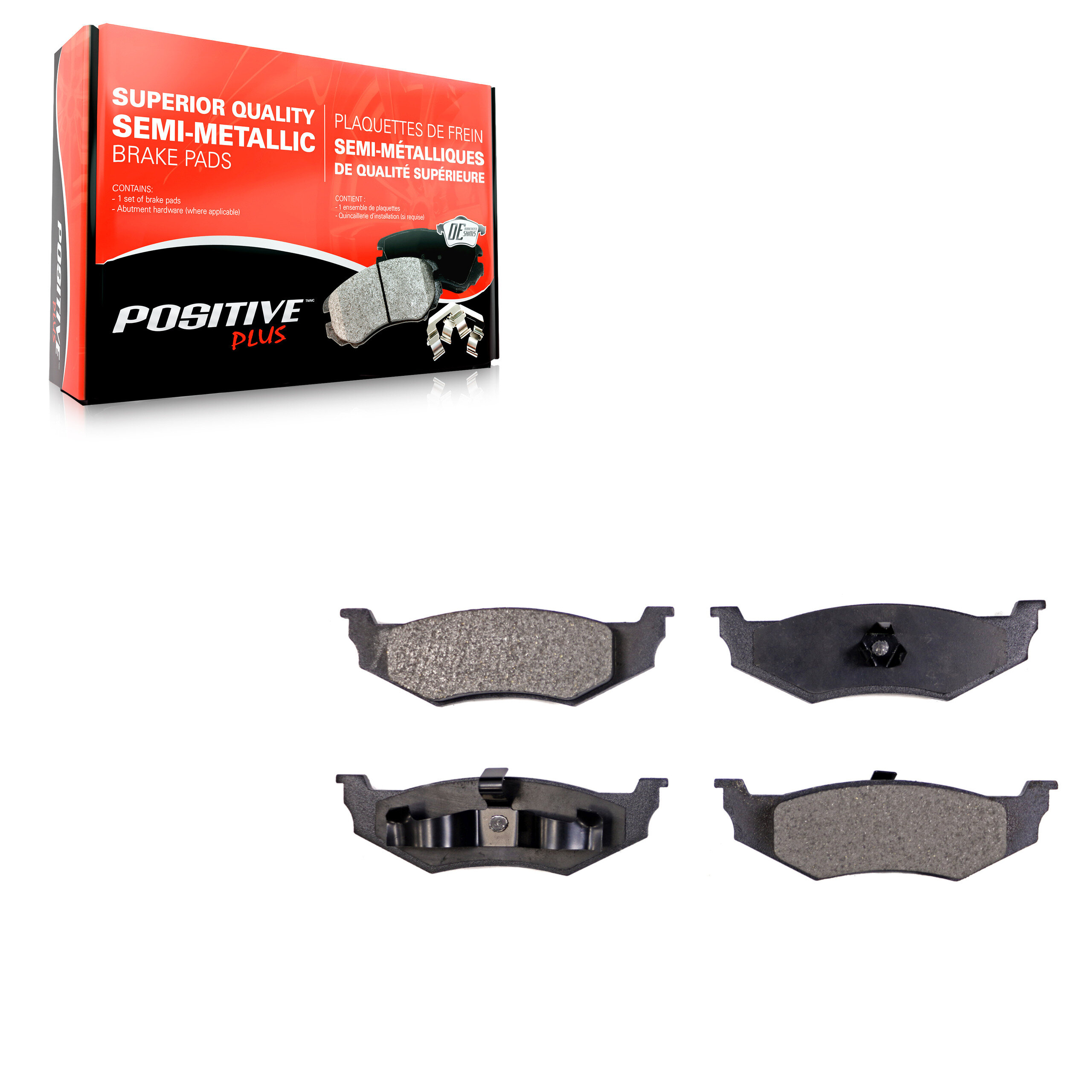 Positive Plus - PPF-D641 - Rear Disc Brake Pad