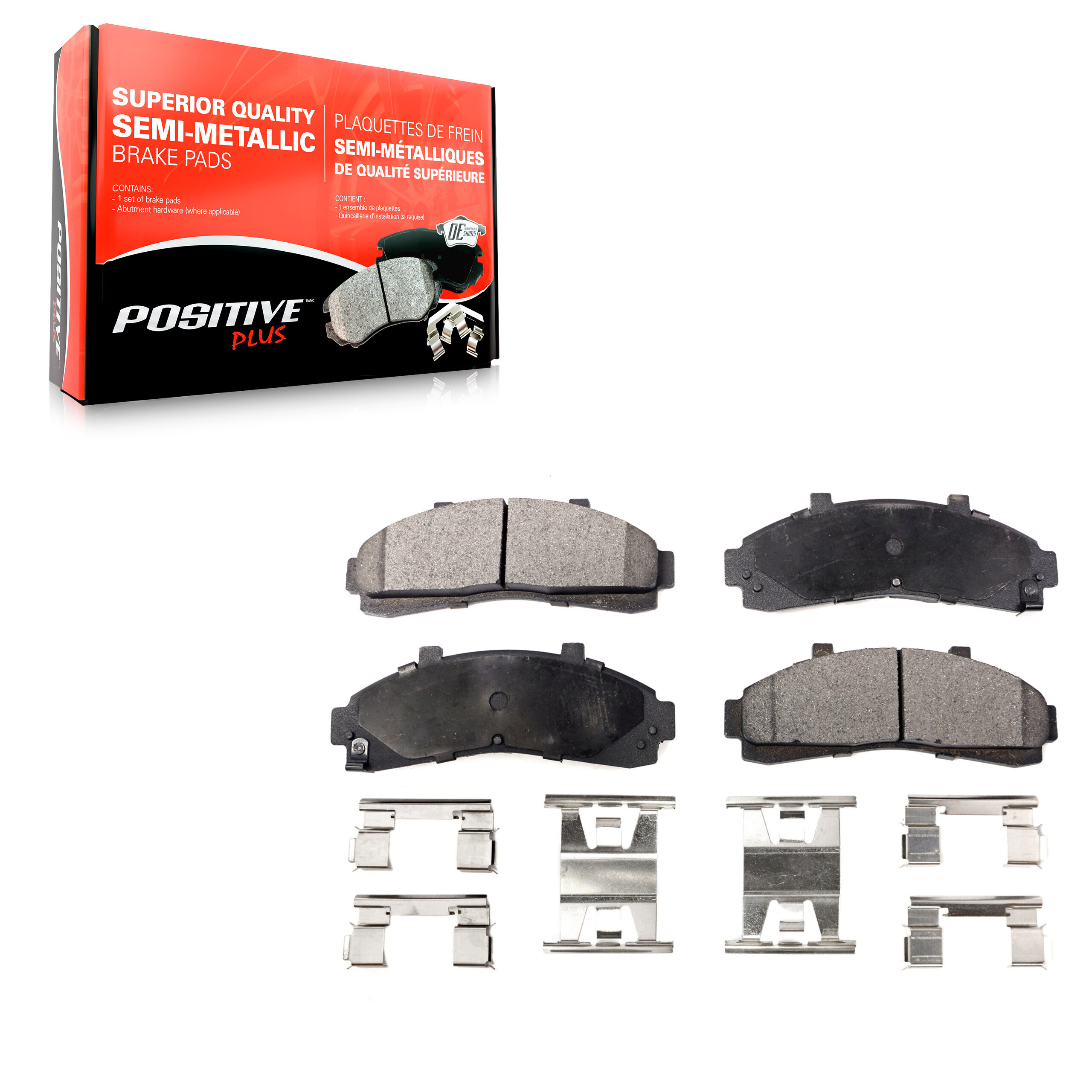 Positive Plus - PPF-D652 - Front Disc Brake Pad