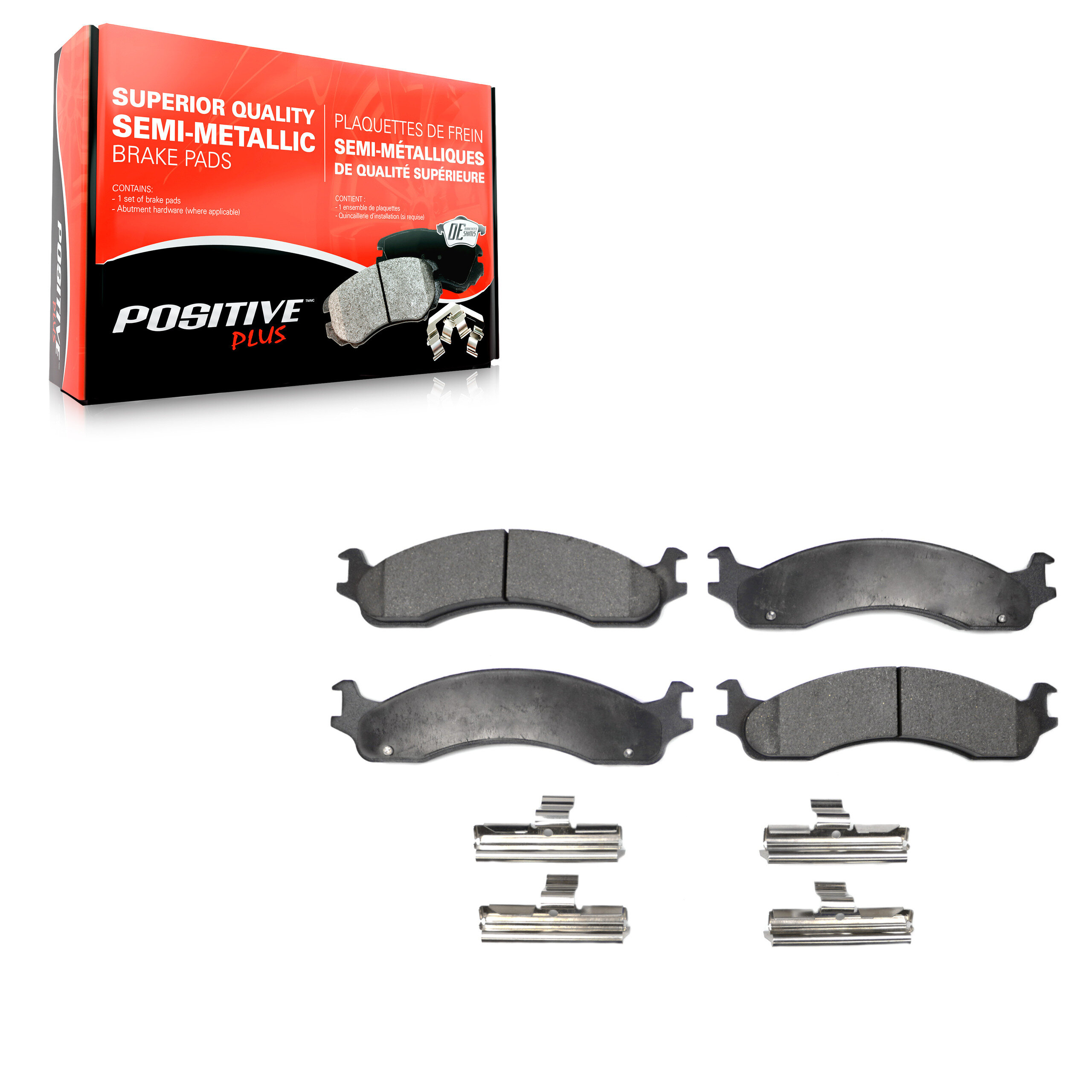 Positive Plus - PPF-D655 - Front Disc Brake Pad