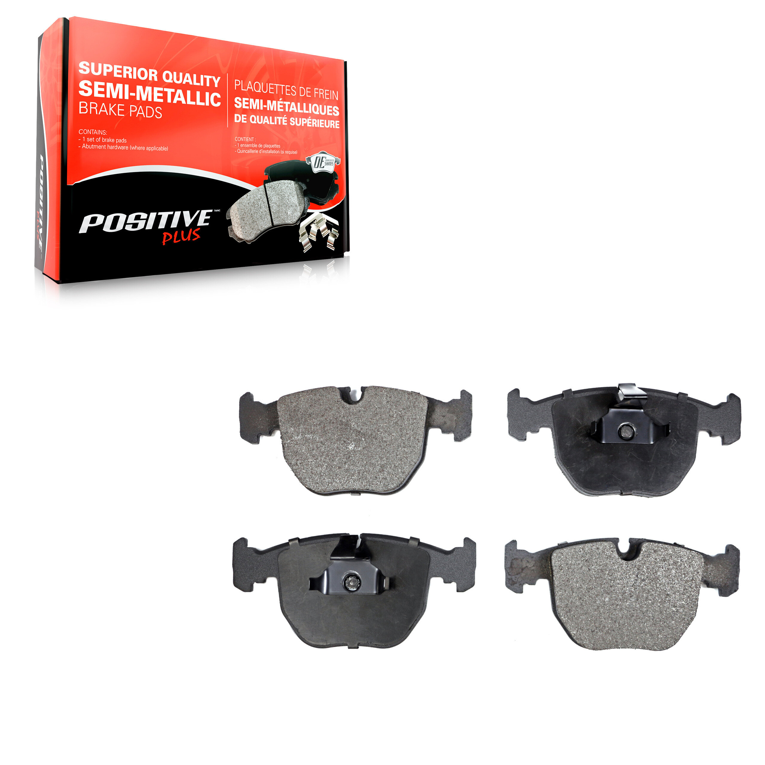 Positive Plus - PPF-D681 - Front Disc Brake Pad