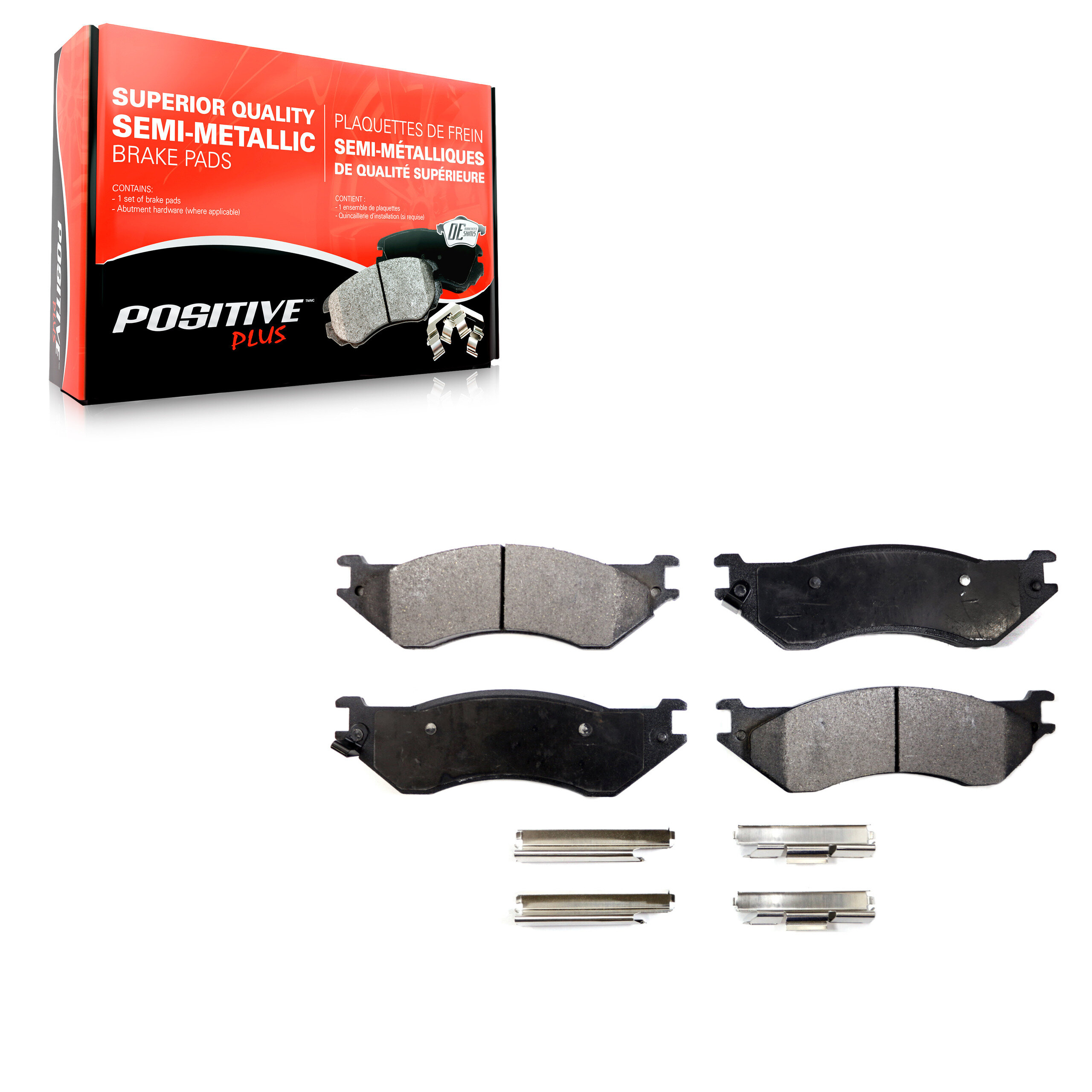 Positive Plus - PPF-D702 - Front Disc Brake Pad