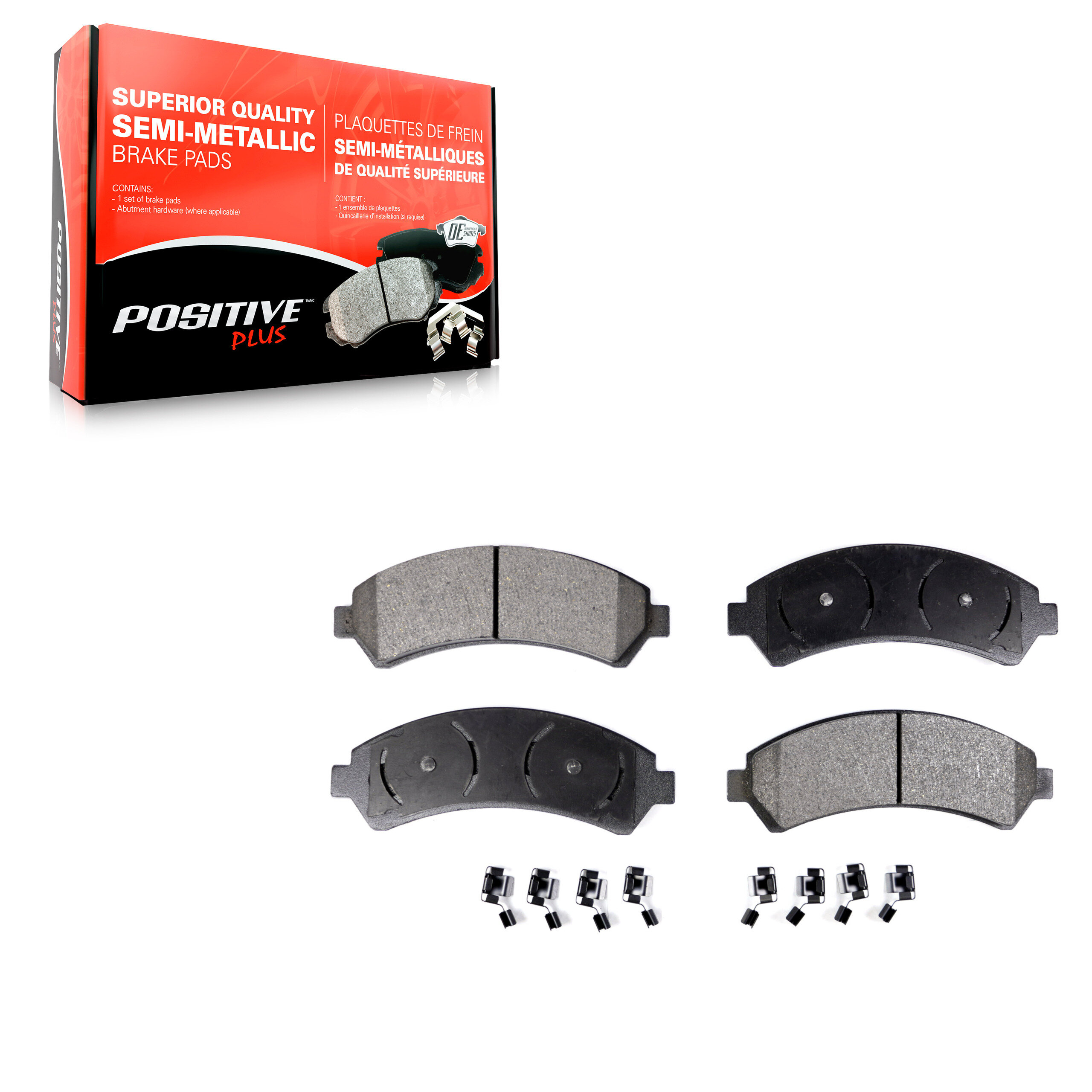 Positive Plus - PPF-D726 - Front Disc Brake Pad