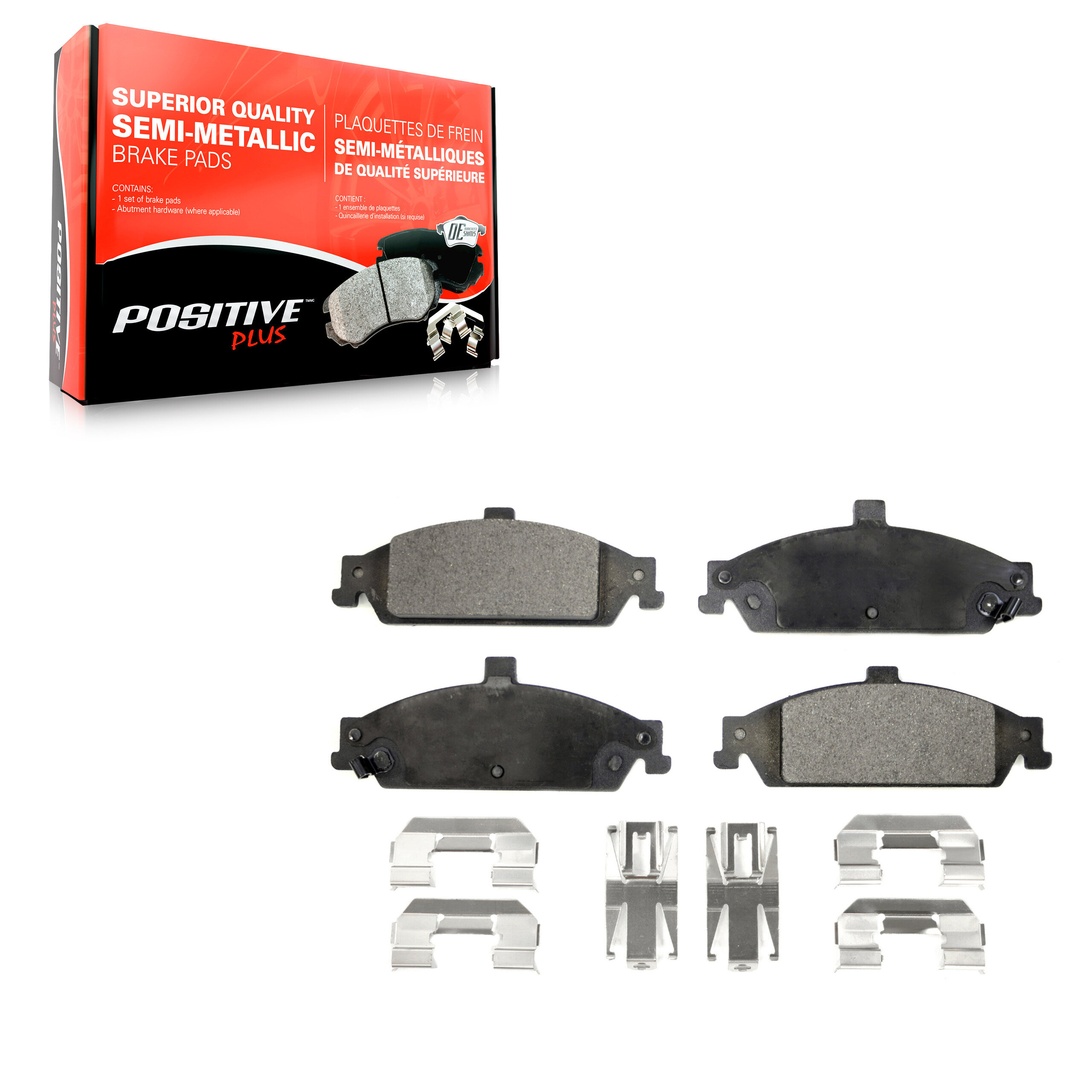Positive Plus - PPF-D727 - Front Disc Brake Pad