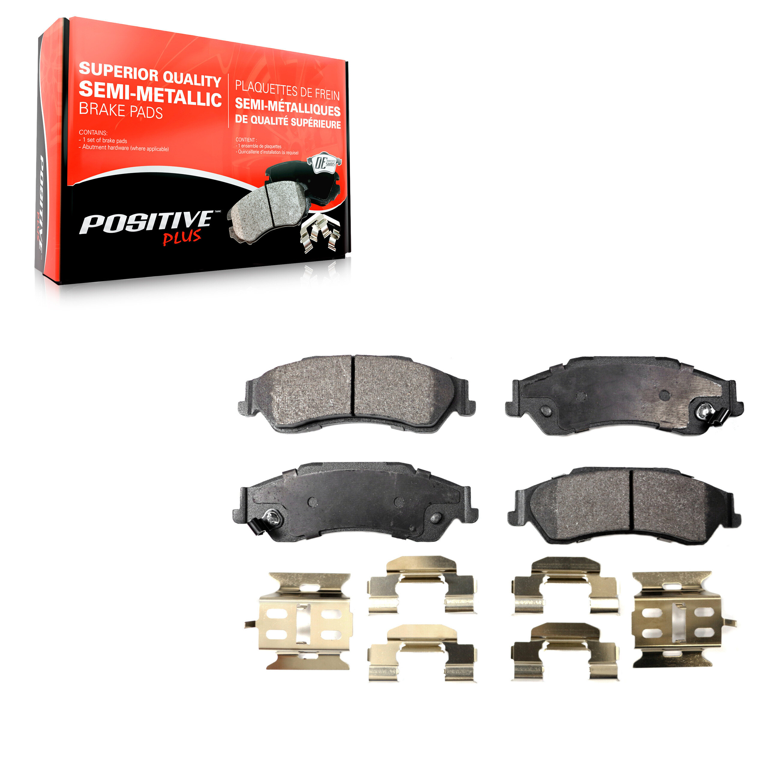Positive Plus - PPF-D729 - Rear Disc Brake Pad