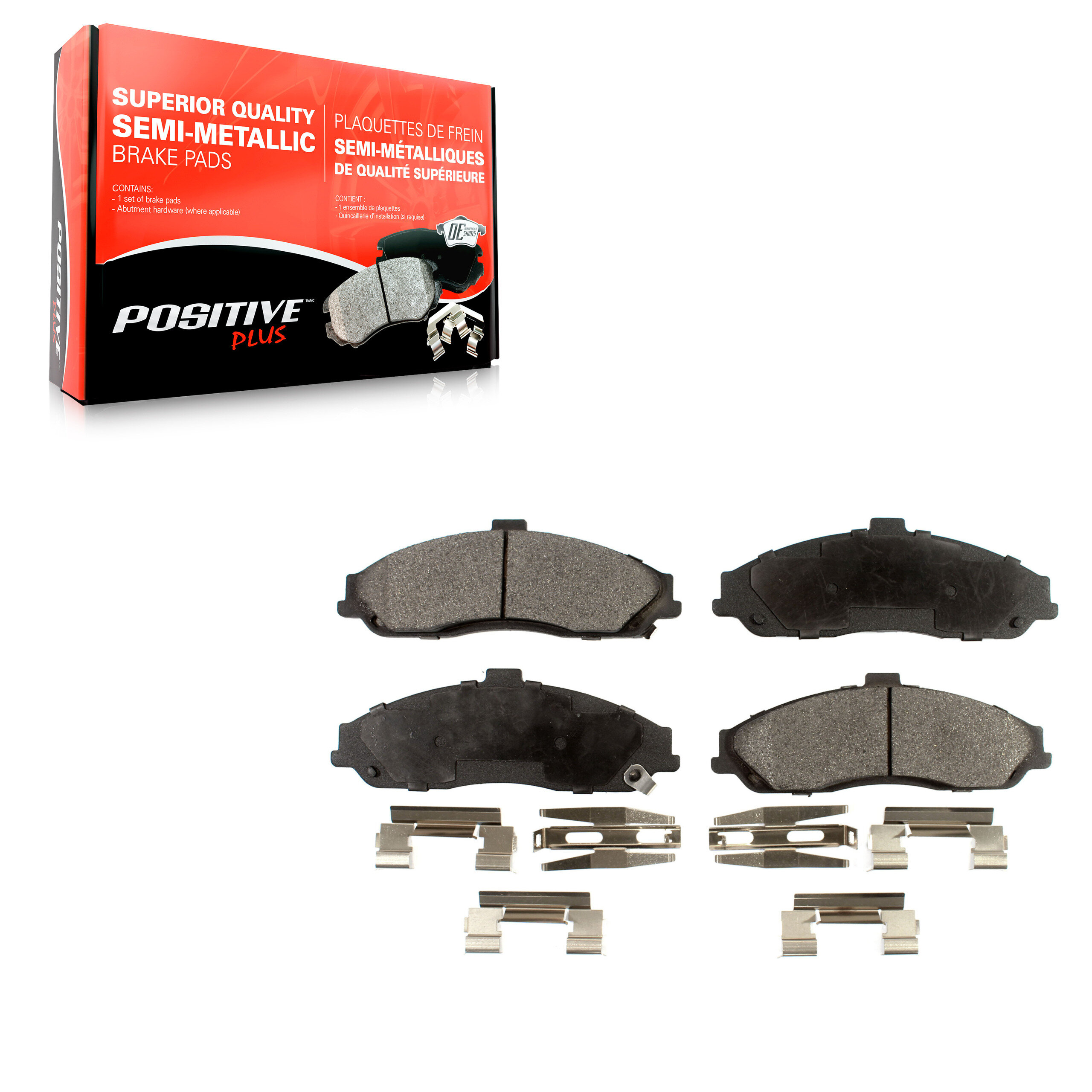 Positive Plus - PPF-D731 - Front Disc Brake Pad