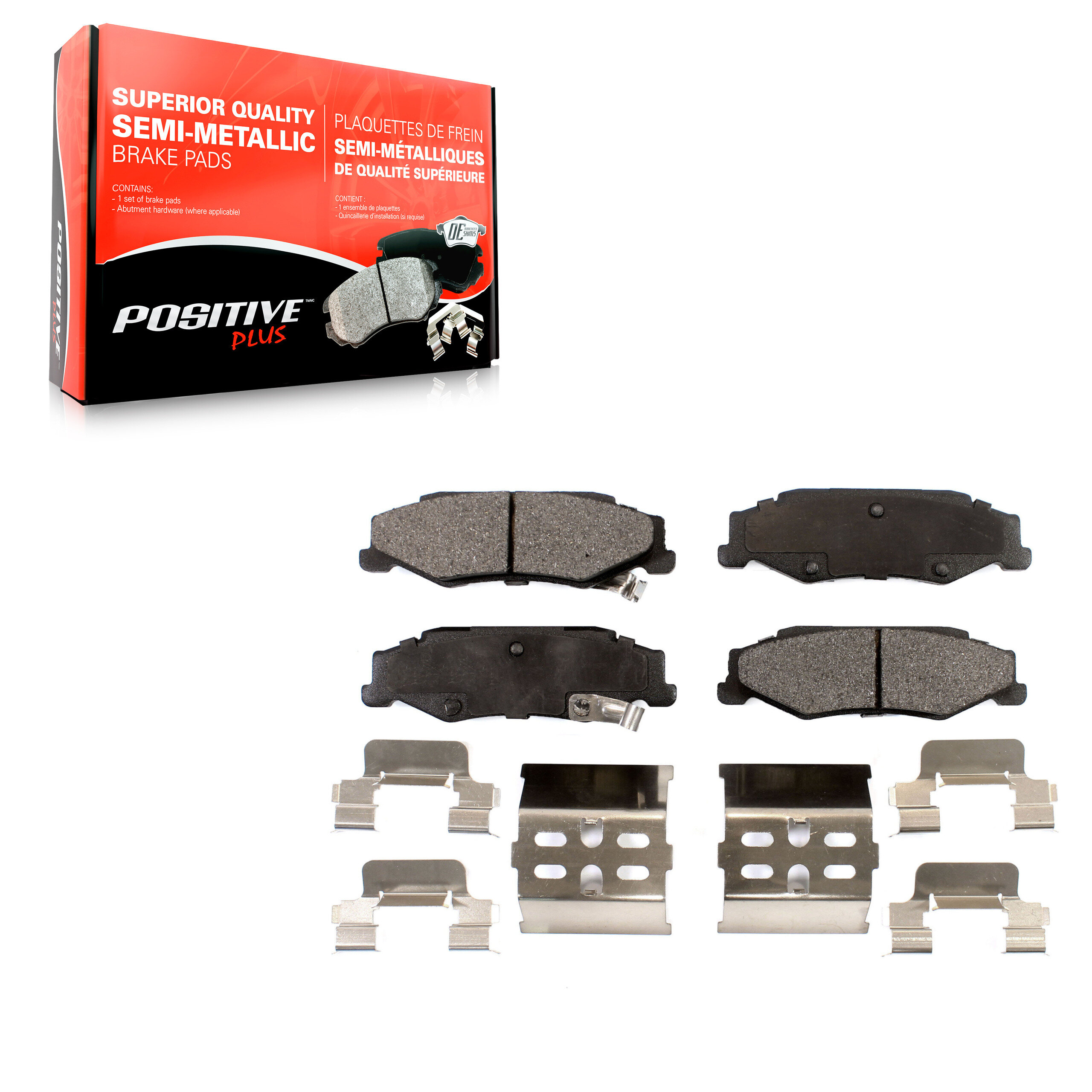 Positive Plus - PPF-D732 - Rear Disc Brake Pad