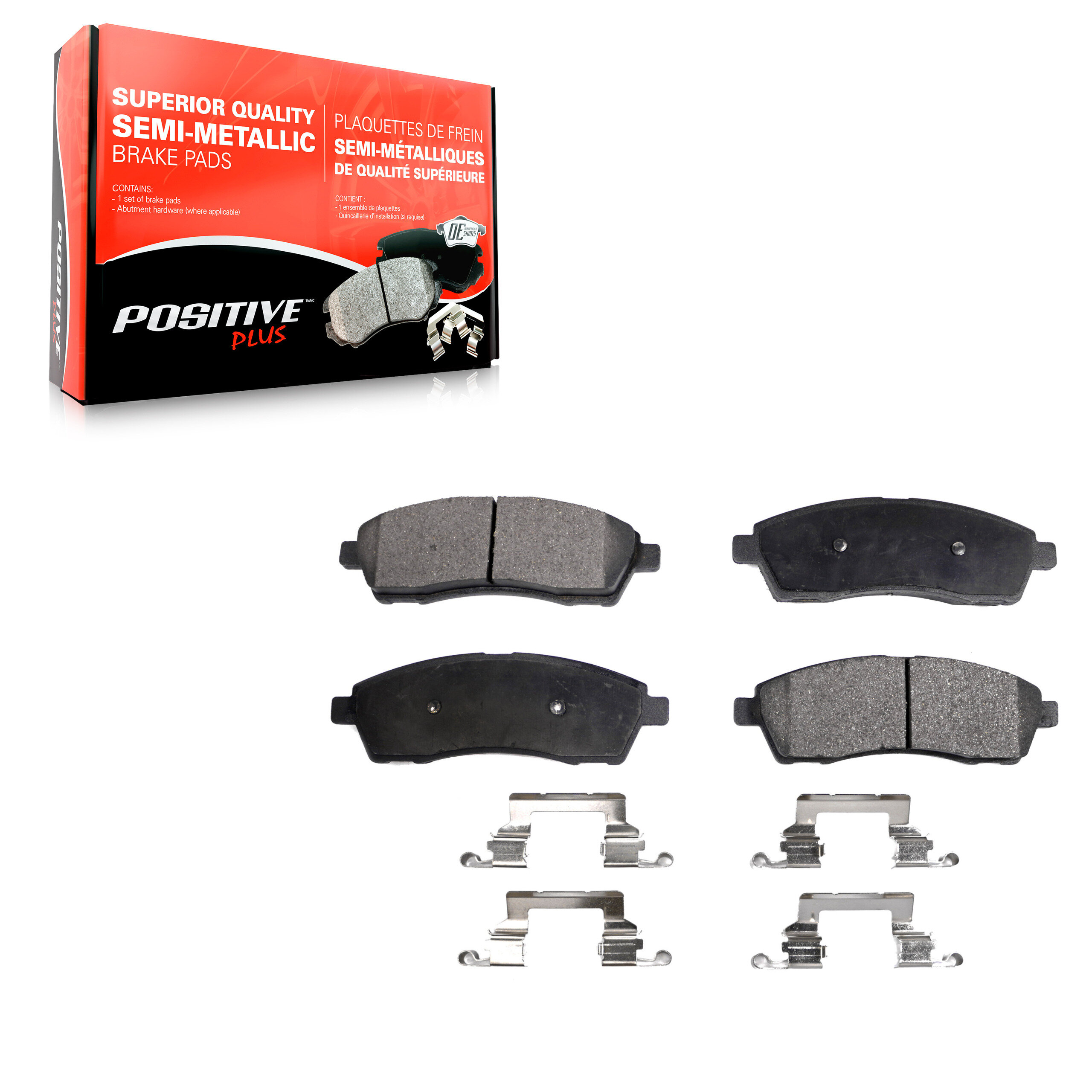 Positive Plus - PPF-D757 - Rear Disc Brake Pad