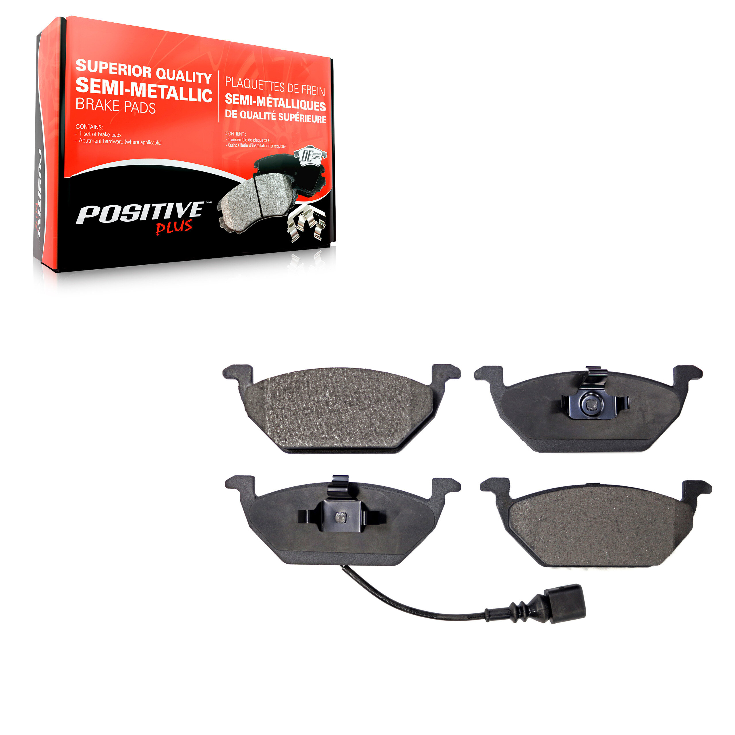Positive Plus - PPF-D768A - Front Disc Brake Pad