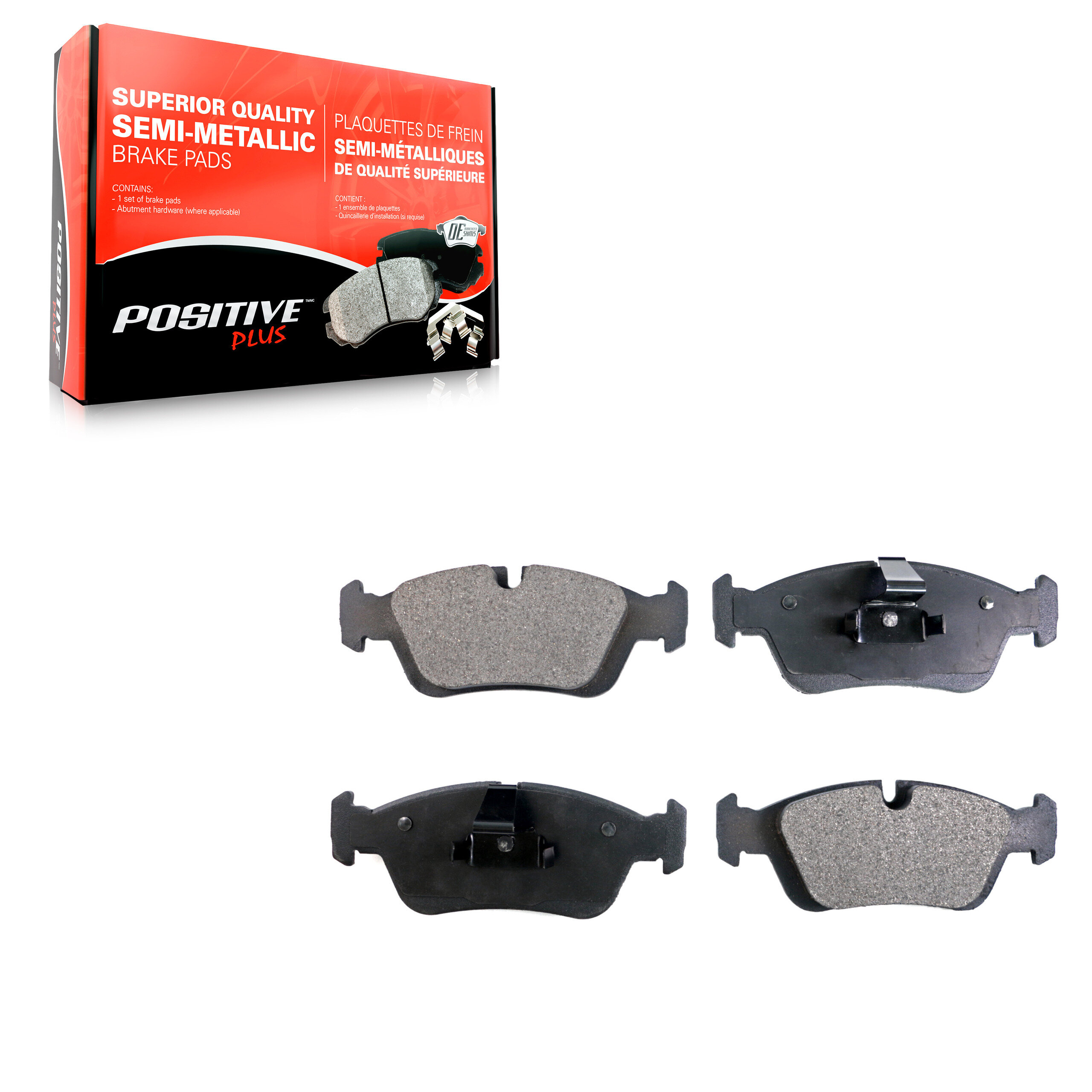 Positive Plus - PPF-D781 - Front Disc Brake Pad