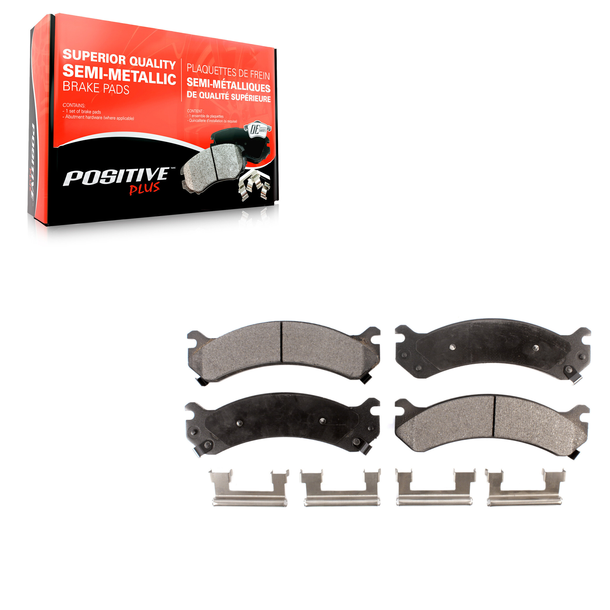 Positive Plus - PPF-D784 - Front Disc Brake Pad