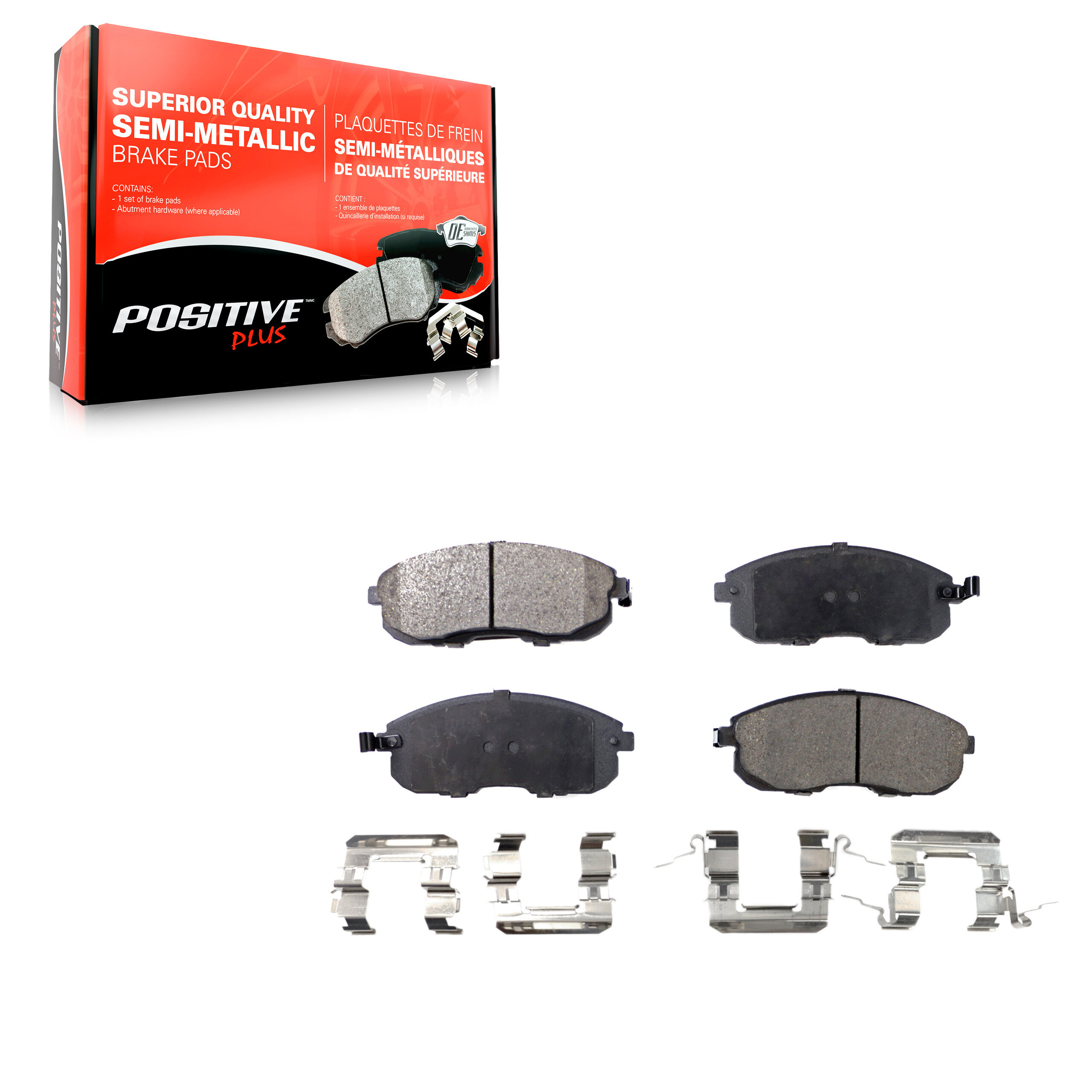 Positive Plus - PPF-D815 - Front Disc Brake Pad