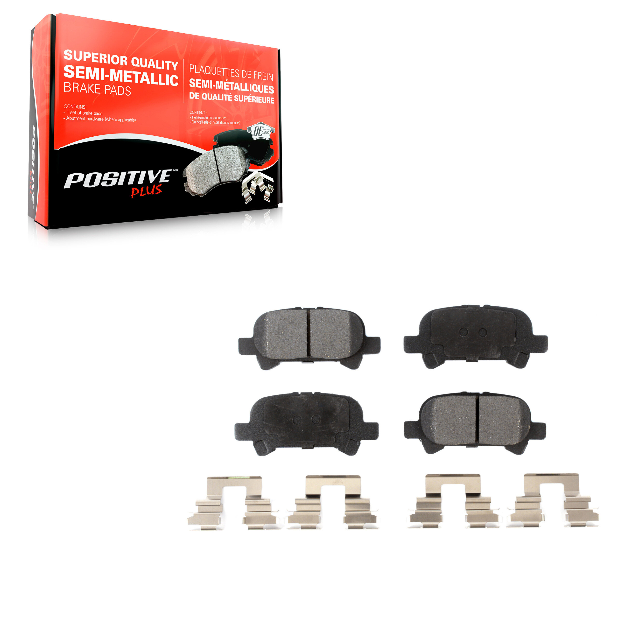 Positive Plus - PPF-D828 - Rear Disc Brake Pad