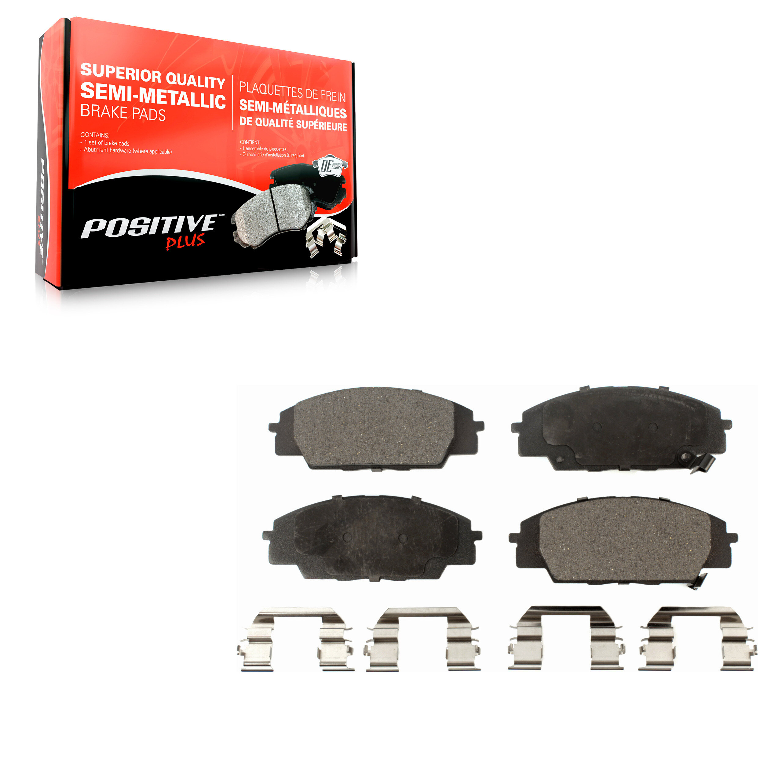 Positive Plus - PPF-D829 - Front Disc Brake Pad