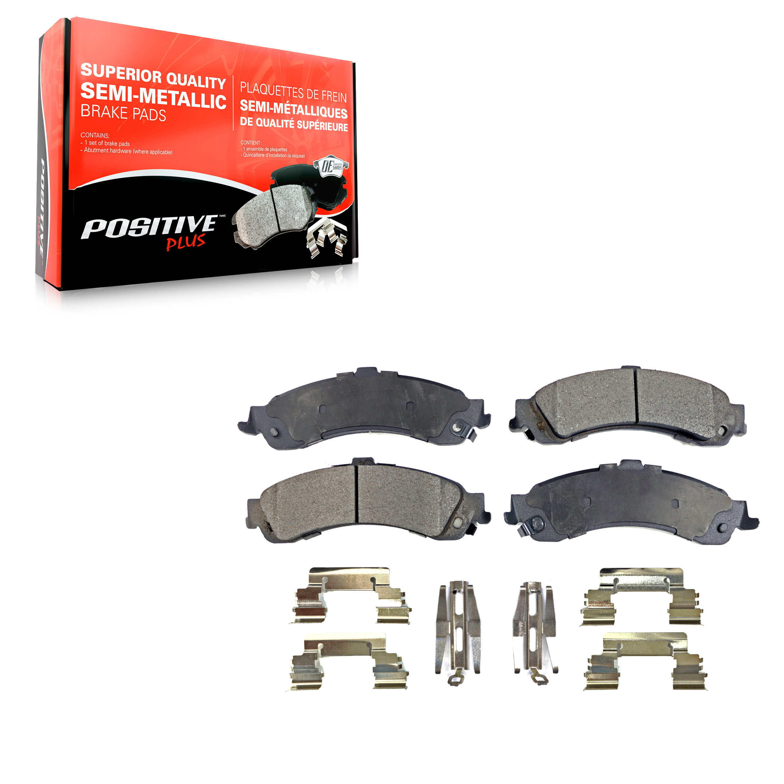 Positive Plus - PPF-D834 - Rear Disc Brake Pad