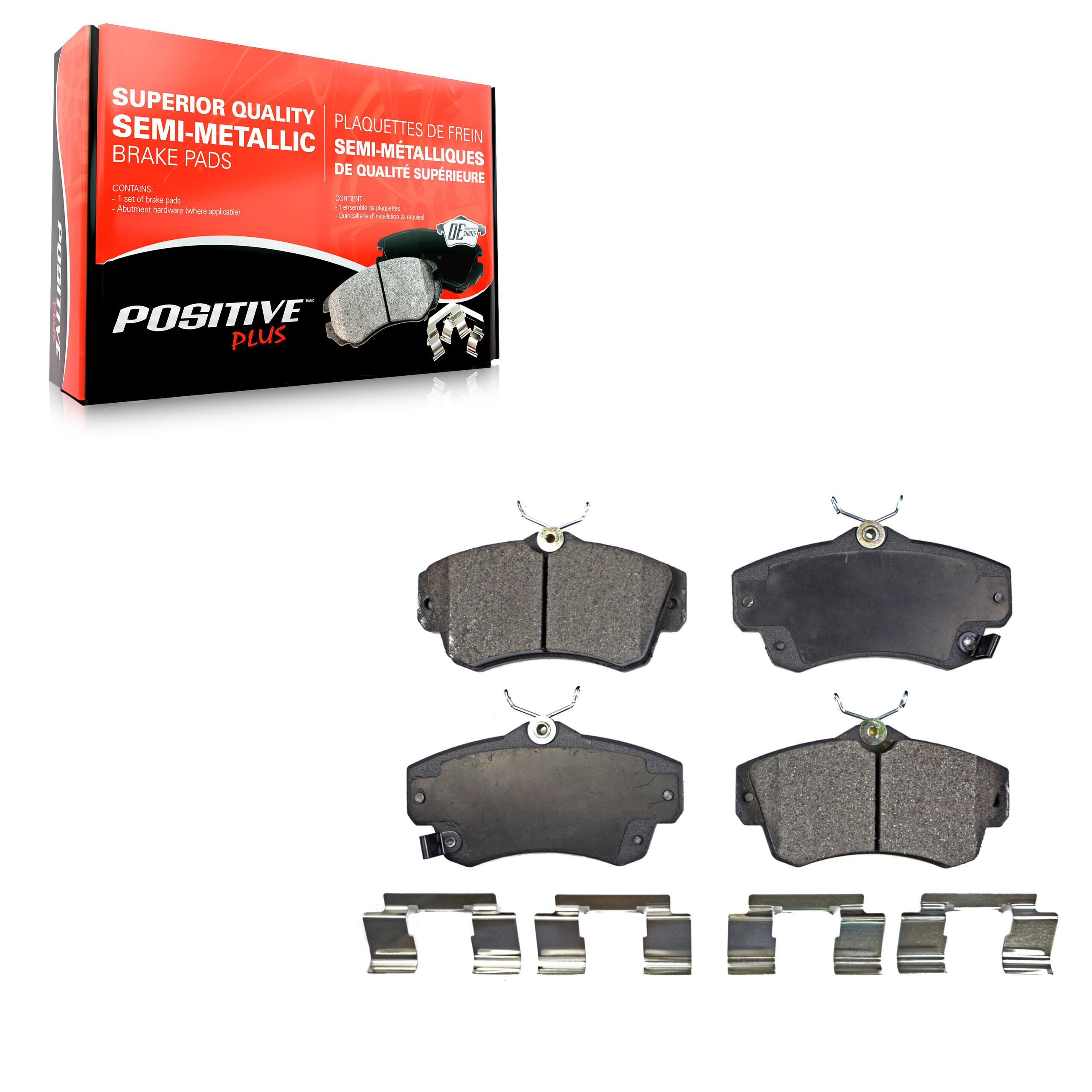 Positive Plus - PPF-D841 - Front Disc Brake Pad